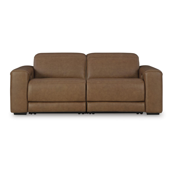 Signature Design by Ashley Magic Man PCU10700S1 2 pc Power Reclining Sectional Loveseat