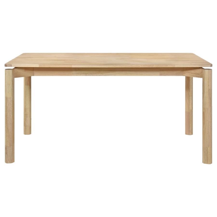  Coaster Furniture Parkridge 108551 59-inch Rectangular Dining Table - White Washed IMAGE 3