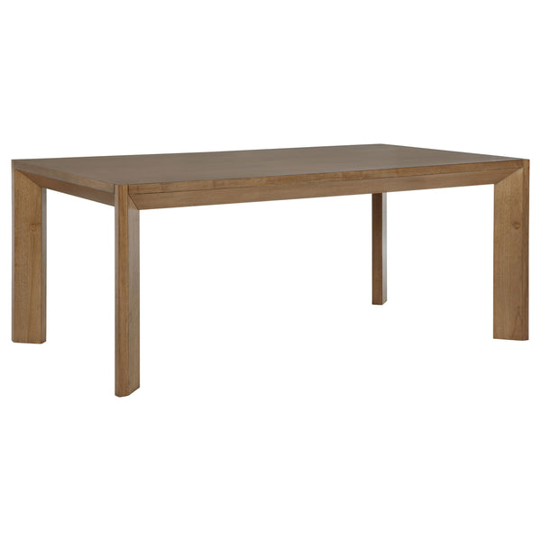 Coaster Furniture Bruner 109101 72-inch Rectangular Wood Dining Table - Natural Brown
