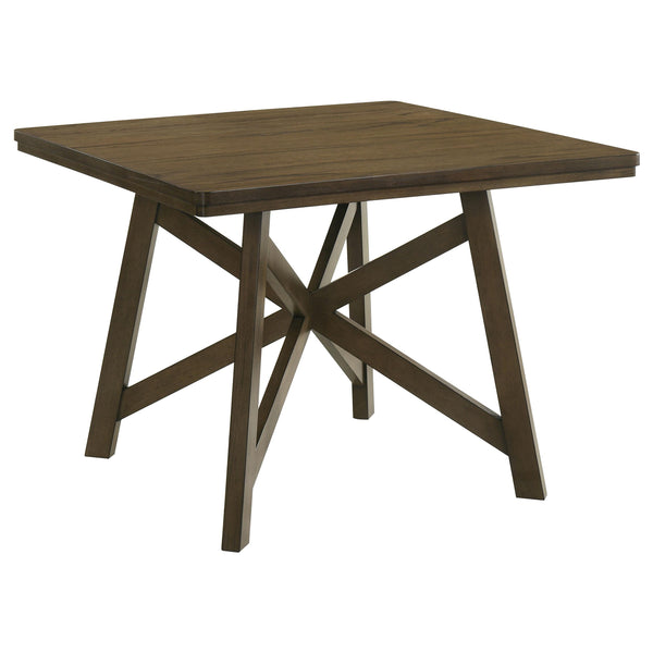 Coaster Furniture Canfield 109178 47-inch Square Counter Height Dining Table - Brown
