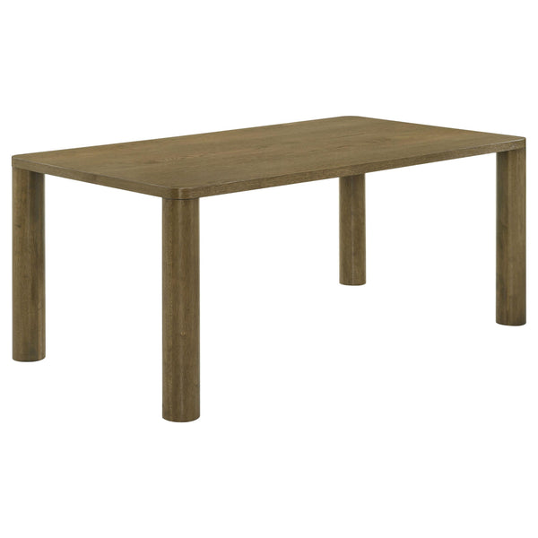 Coaster Furniture Castlewood 109351 71-inch Rectangular Wood Dining Table - Brown Oak