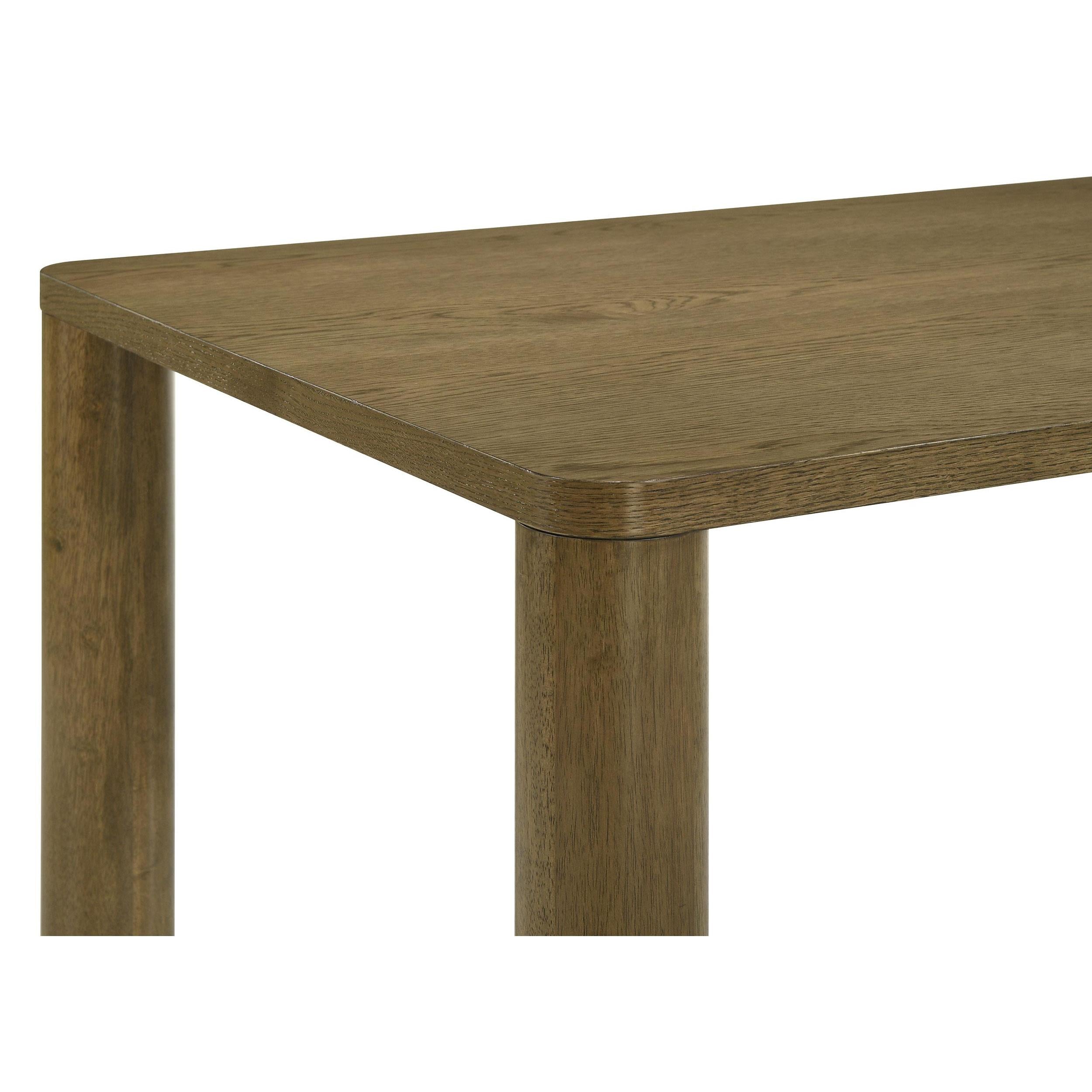  Coaster Furniture Castlewood 109351 71-inch Rectangular Wood Dining Table - Brown Oak IMAGE 7