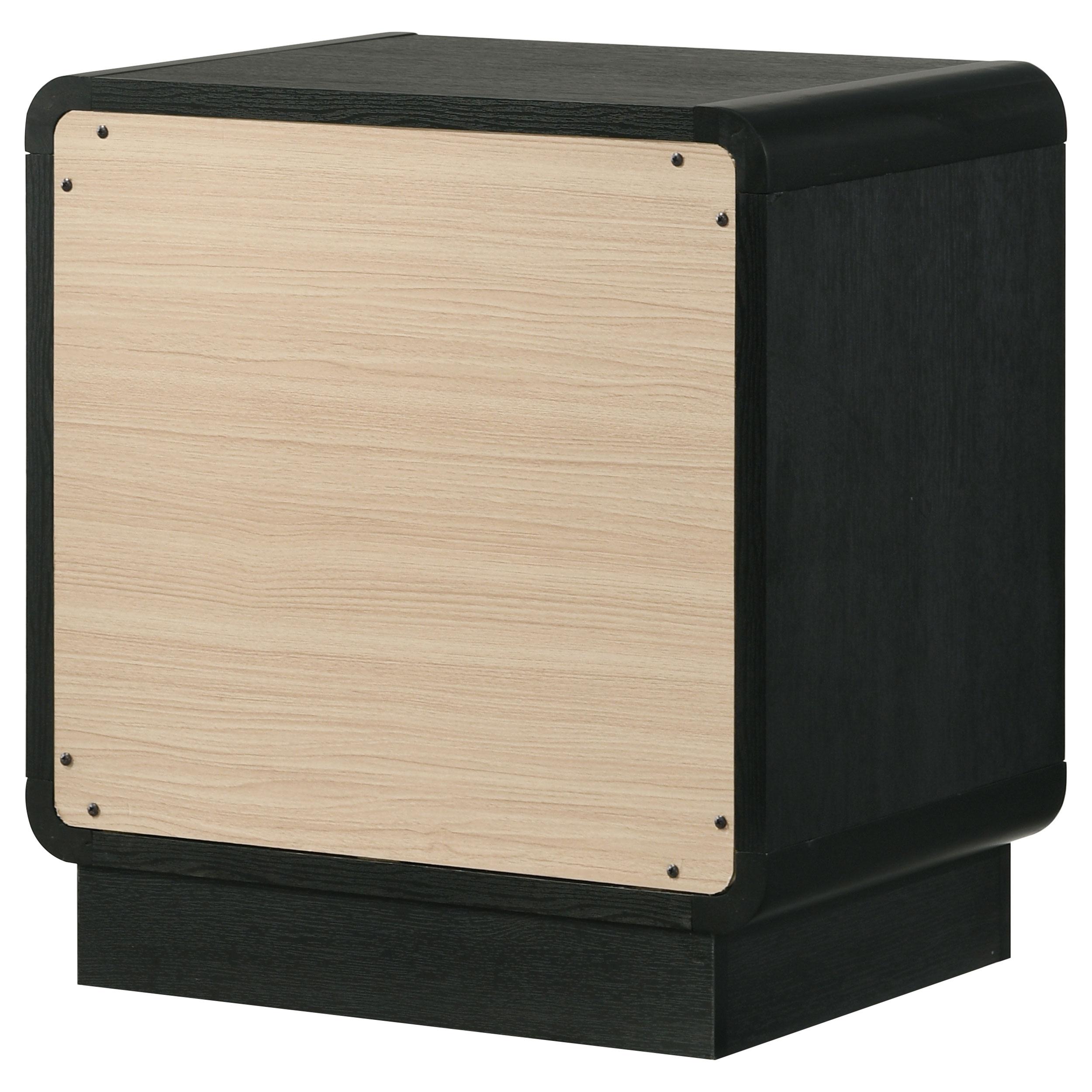  Coaster Furniture Cavelle 223662 2-Drawer Nightstand Bedside Table - Black IMAGE 8