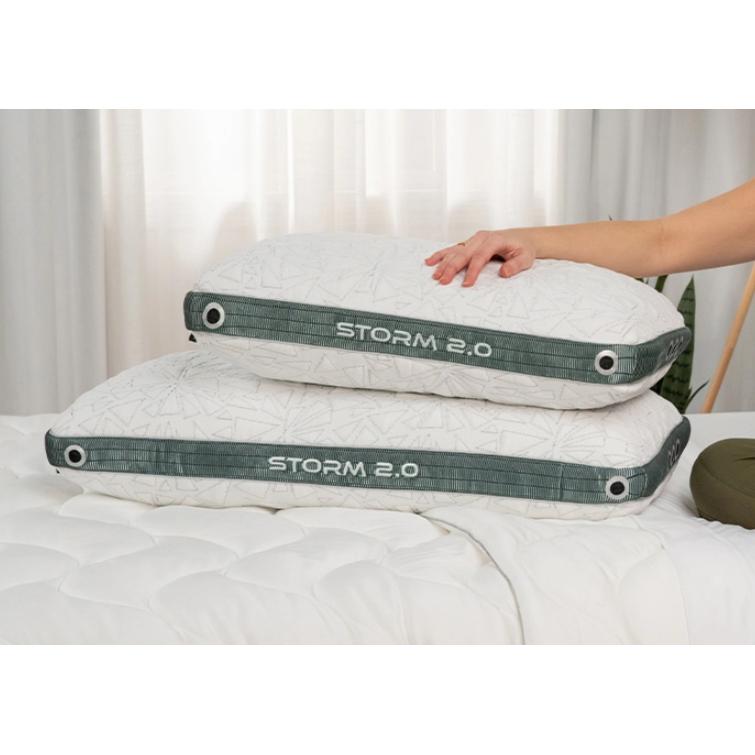  Size_King Series Name_Storm 1.0 --  Storm Performance® 1.0 Pillow (King) - Plush Slim - Back & Side Sleepers IMAGE 5