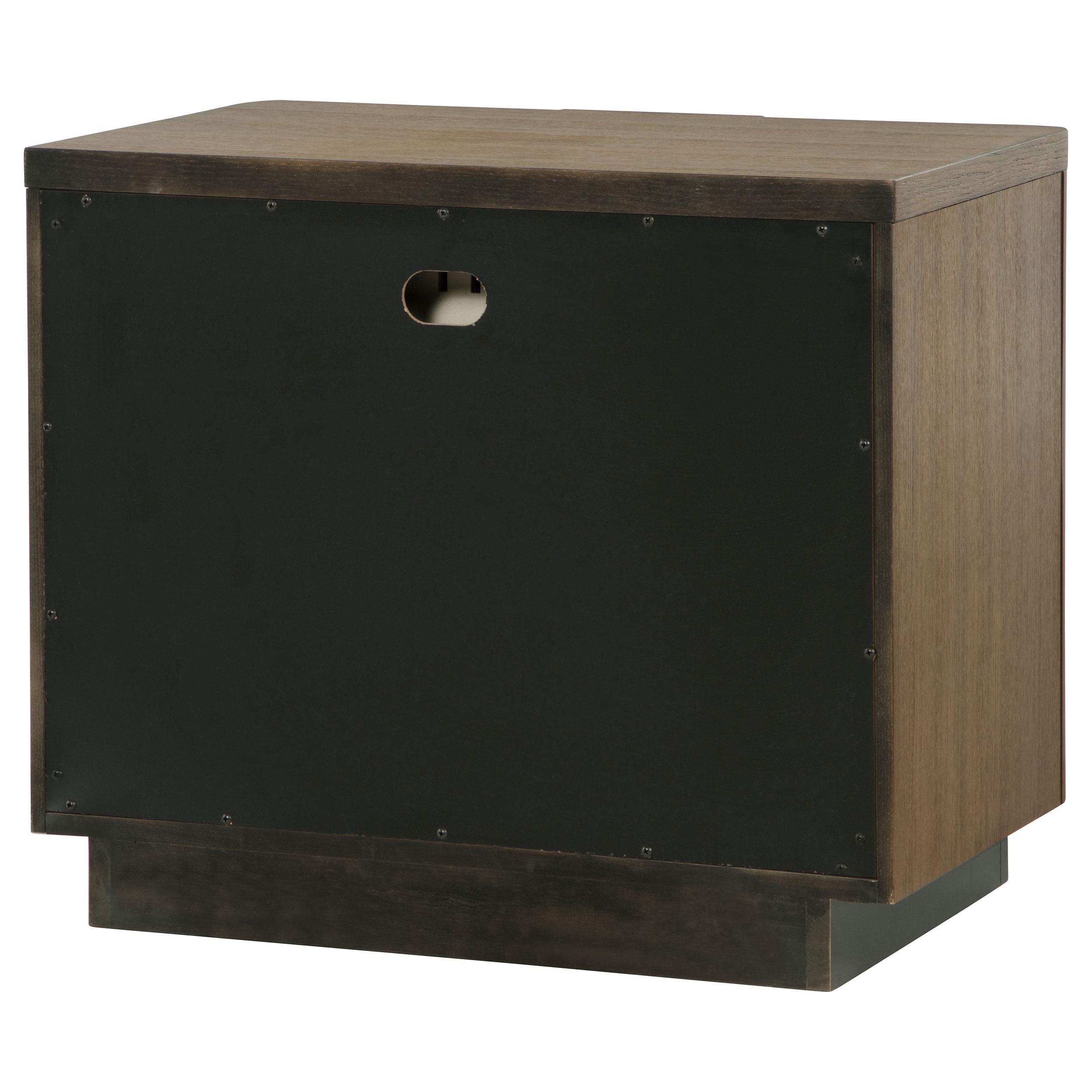  Coaster Furniture Terrace 224902 2-Drawer Nightstand Bedside Table - Ash Brown IMAGE 8