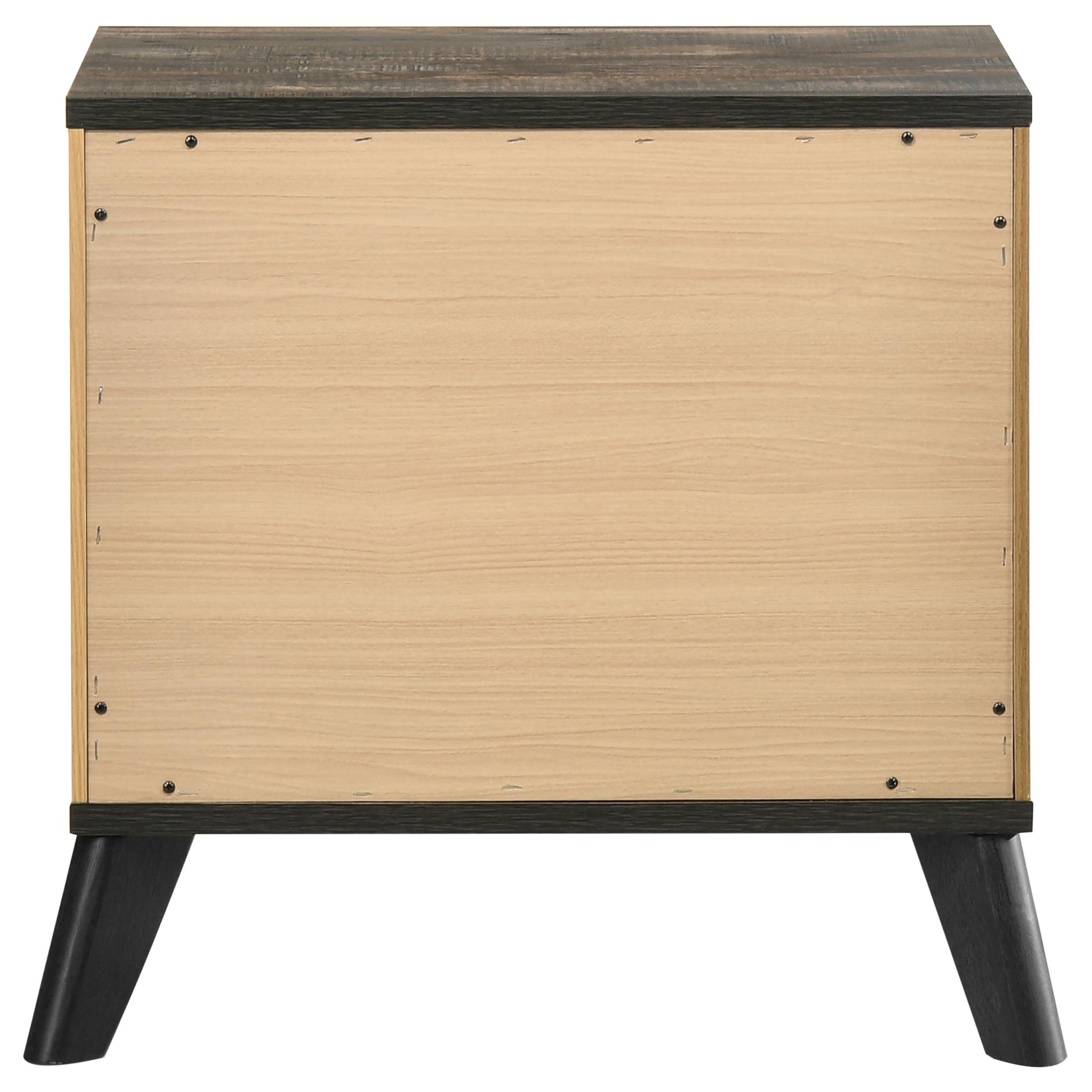  Coaster Furniture Kaywood 225002 2-Drawer Nightstand Bedside Table - Natural Pine IMAGE 5