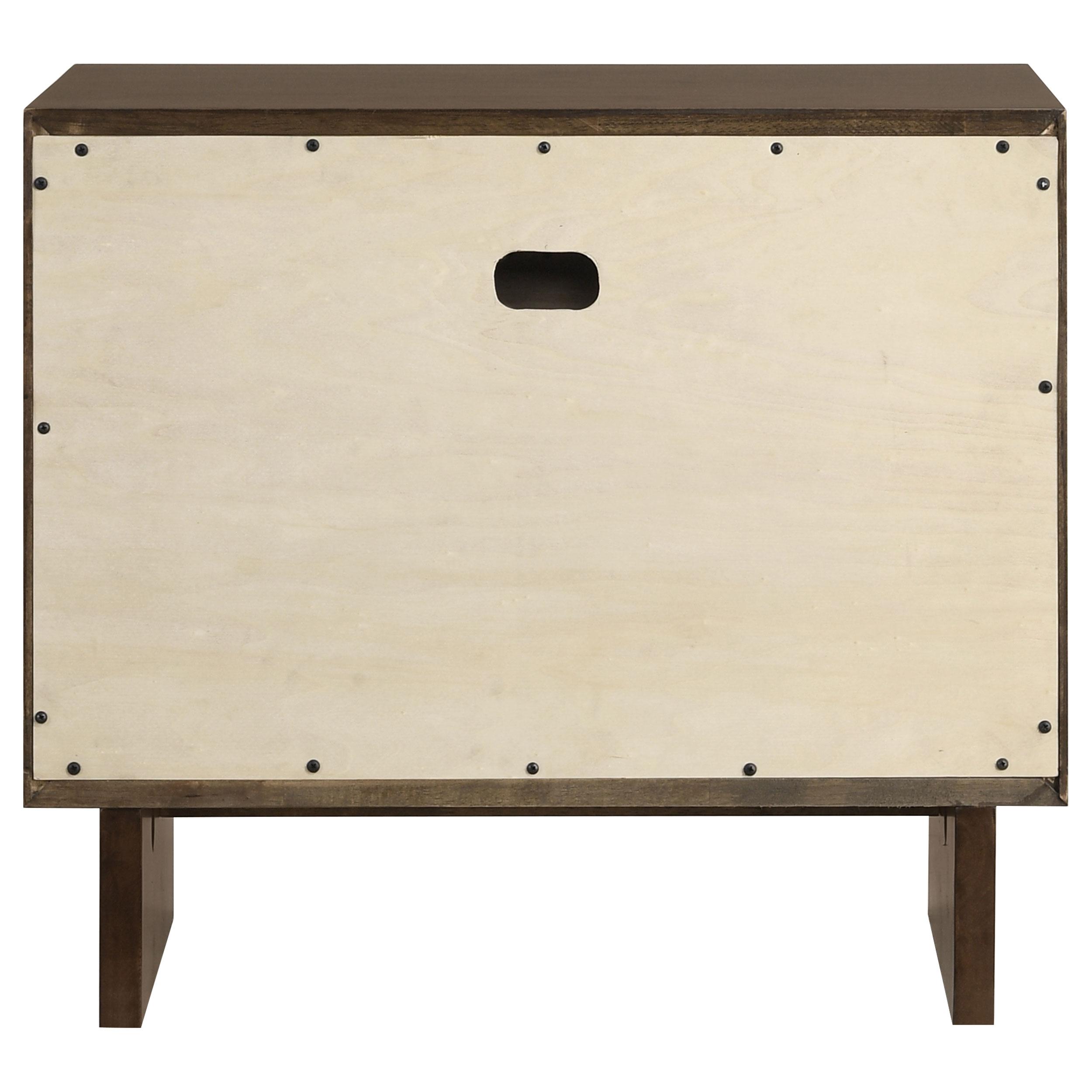  Coaster Furniture Glenwood 225012 2-Drawer Nightstand Bedside Table - Warm Brown IMAGE 7