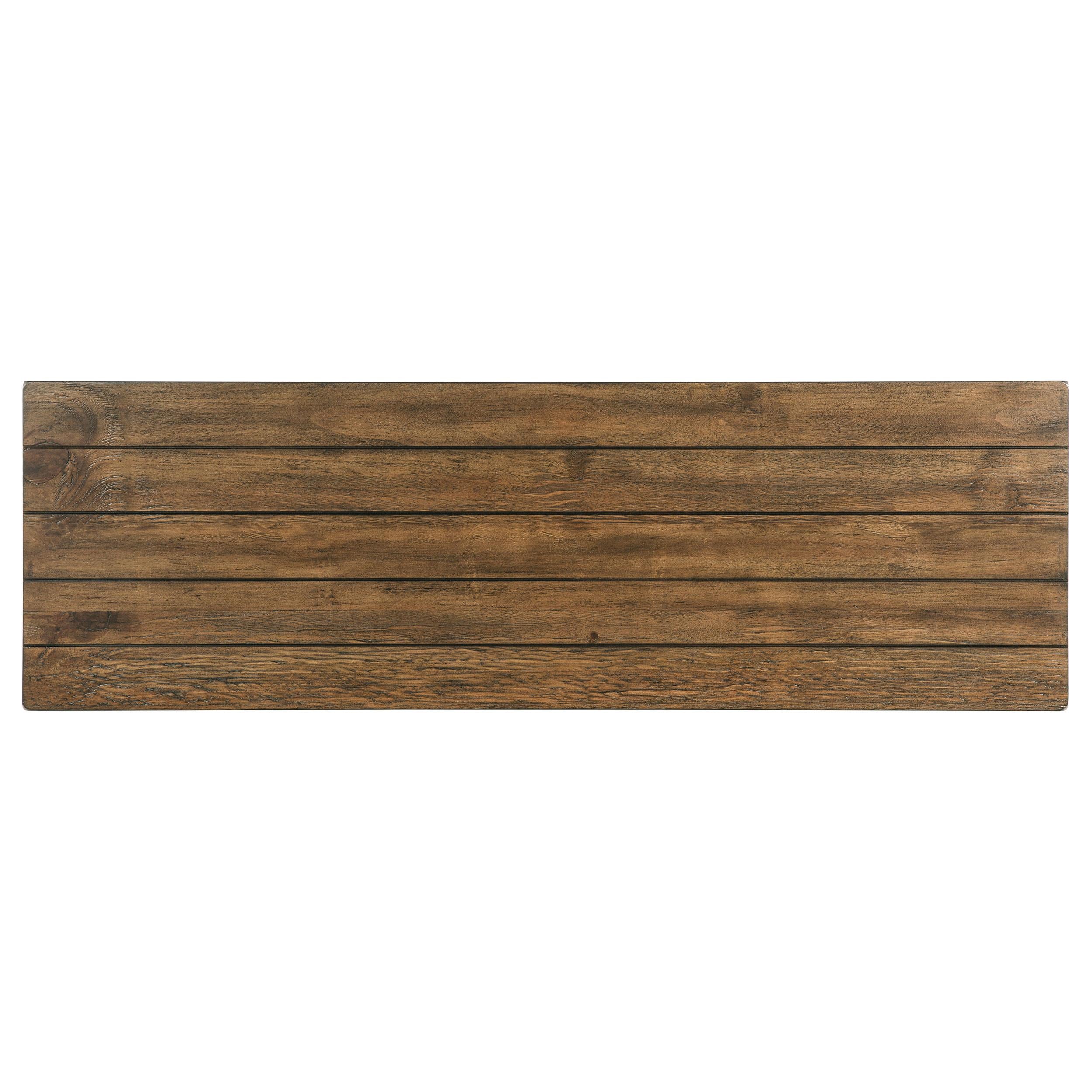  Coaster Furniture Payne 710549 Wood Entryway Sofa Console Table - Distressed Brown IMAGE 4