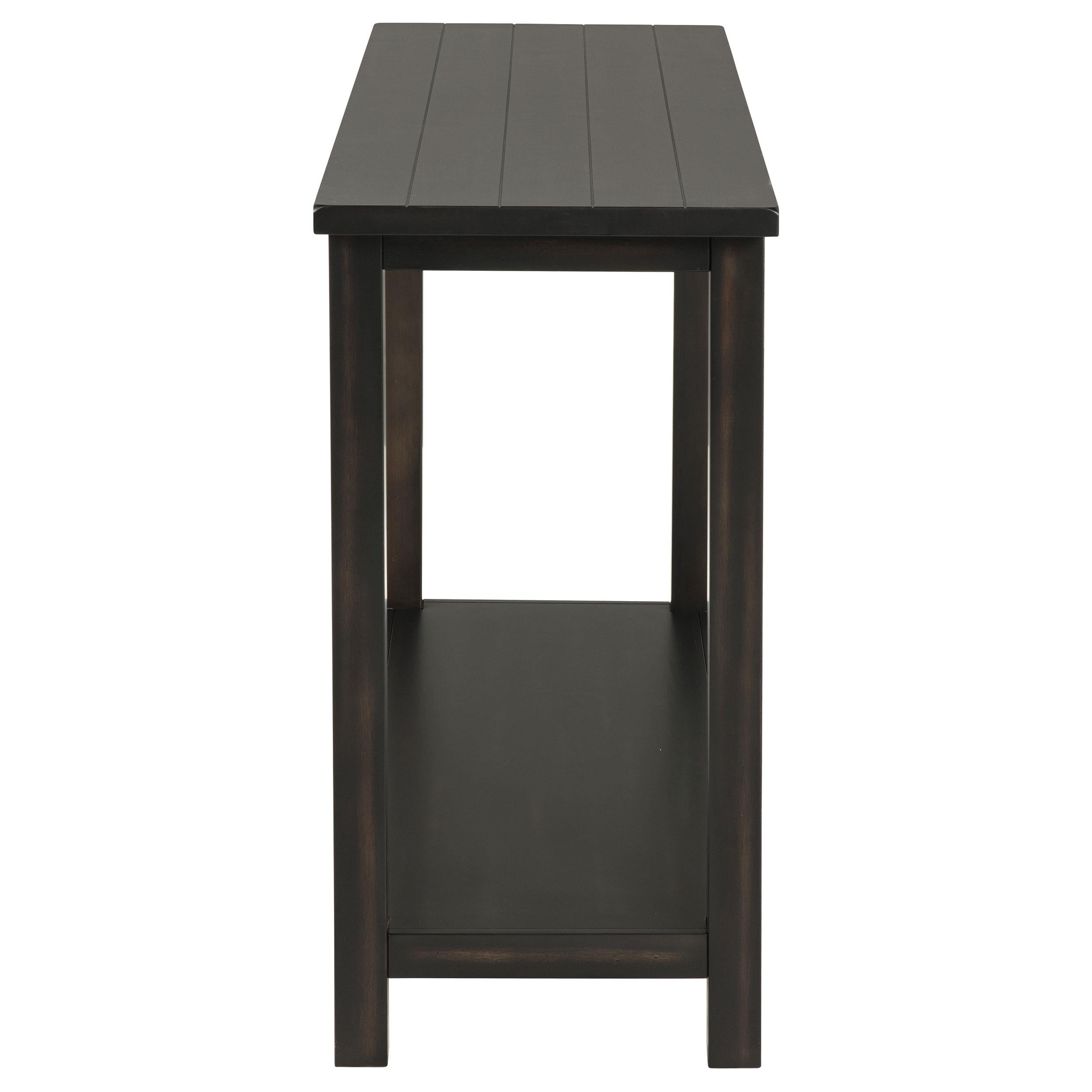  Coaster Furniture Payne 710569 Wood Entryway Sofa Console Table - Java IMAGE 3