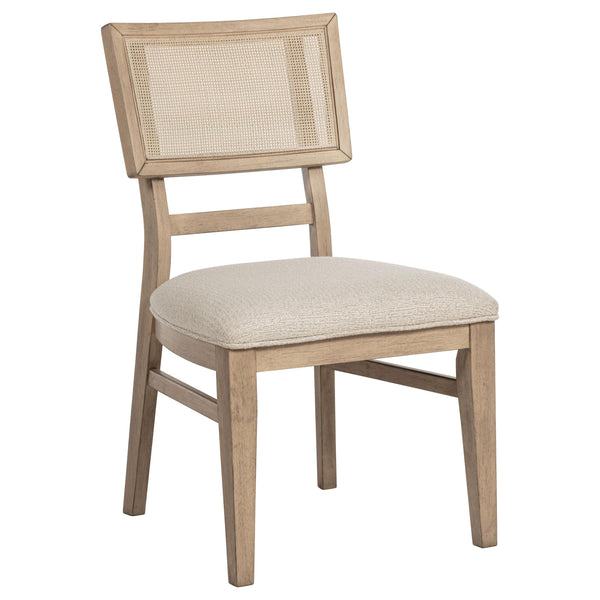 Coaster Furniture Kailani 109382 Rattan Cane Dining Side Chair - Beige Oak