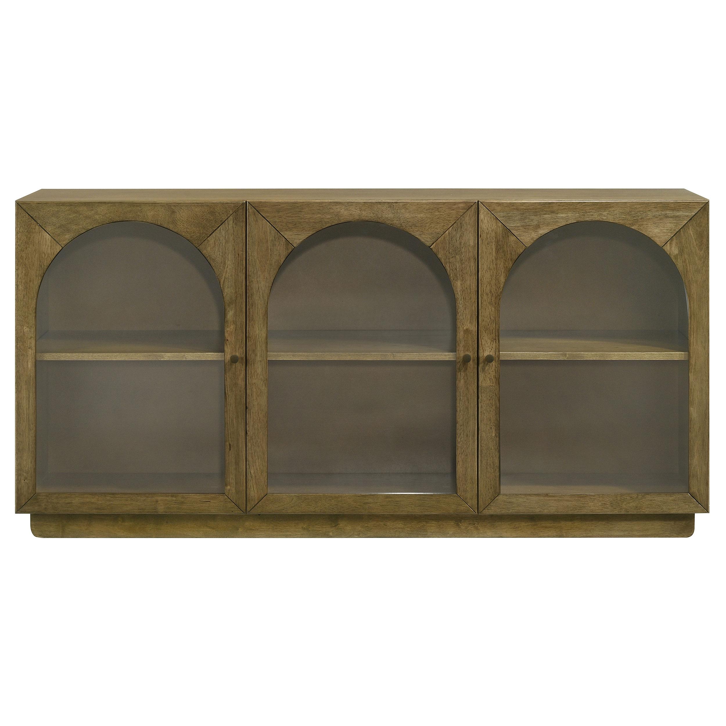 Coaster Furniture Castlewood 109355 71-inch Dining Sideboard Buffet Server - Brown Oak IMAGE 3