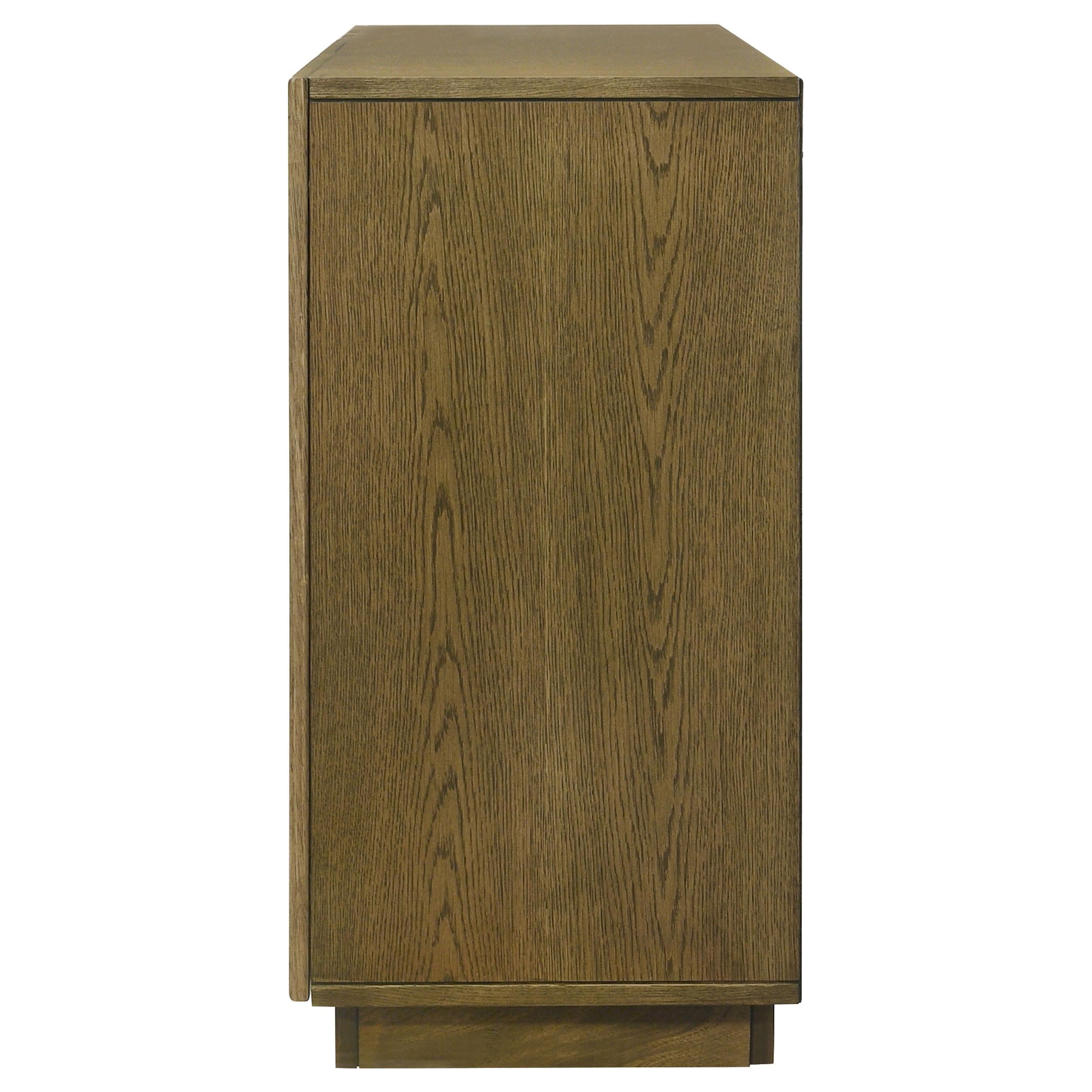  Coaster Furniture Castlewood 109355 71-inch Dining Sideboard Buffet Server - Brown Oak IMAGE 6