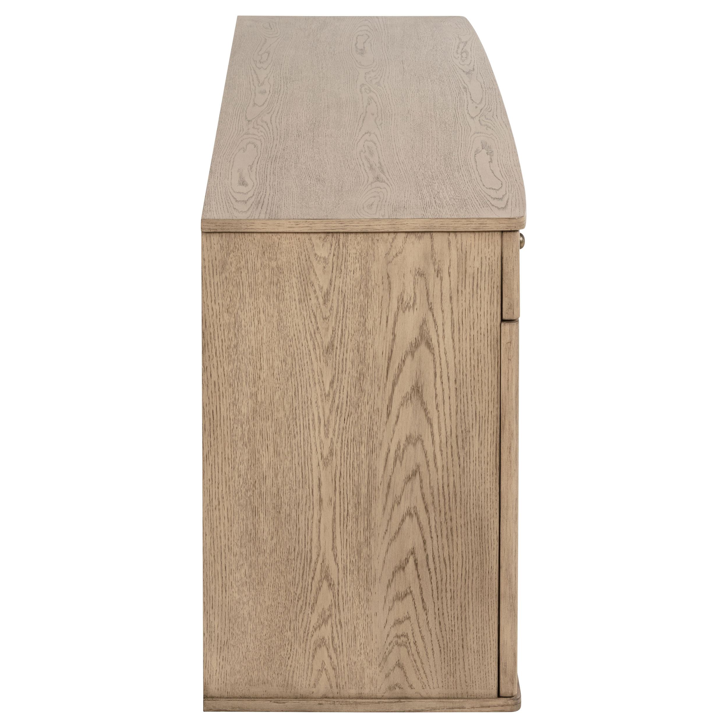  Coaster Furniture Kailani 109385 4-Door Cane Sideboard Buffet Cabinet - Beige Oak IMAGE 10