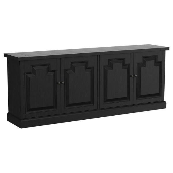 Coaster Furniture Florence 115535 4-door Dining Sideboard Buffet - Distressed Black