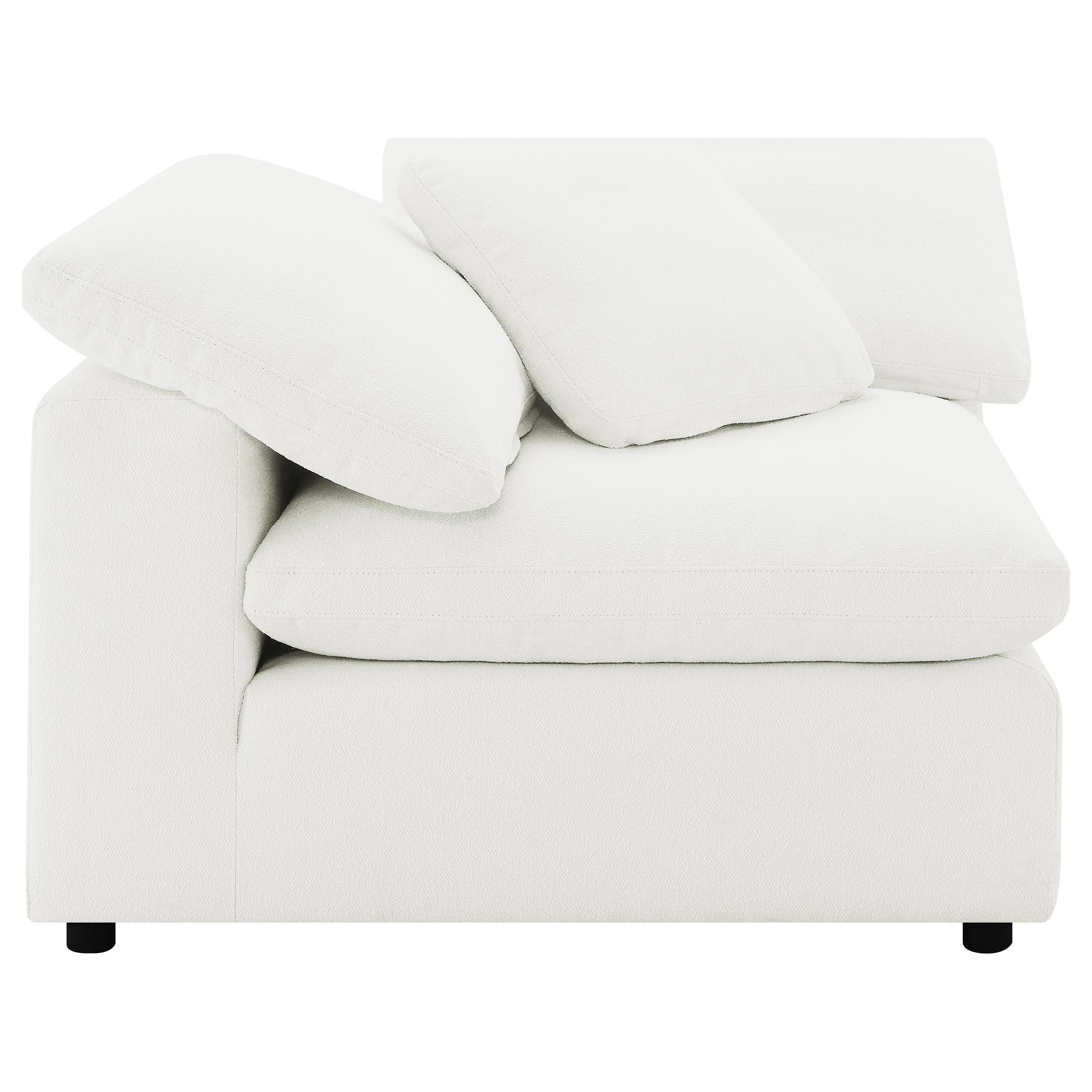  Coaster Furniture Raleigh 551751-SETB 5 pc Boucle Upholstered Modular Sectional - Ivory IMAGE 11