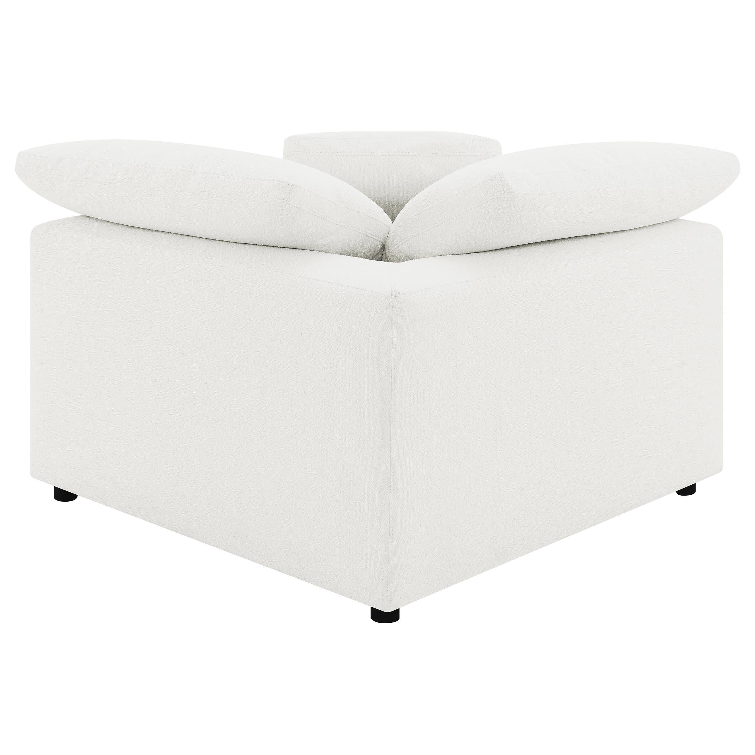  Coaster Furniture Raleigh 551751-SETB 5 pc Boucle Upholstered Modular Sectional - Ivory IMAGE 15