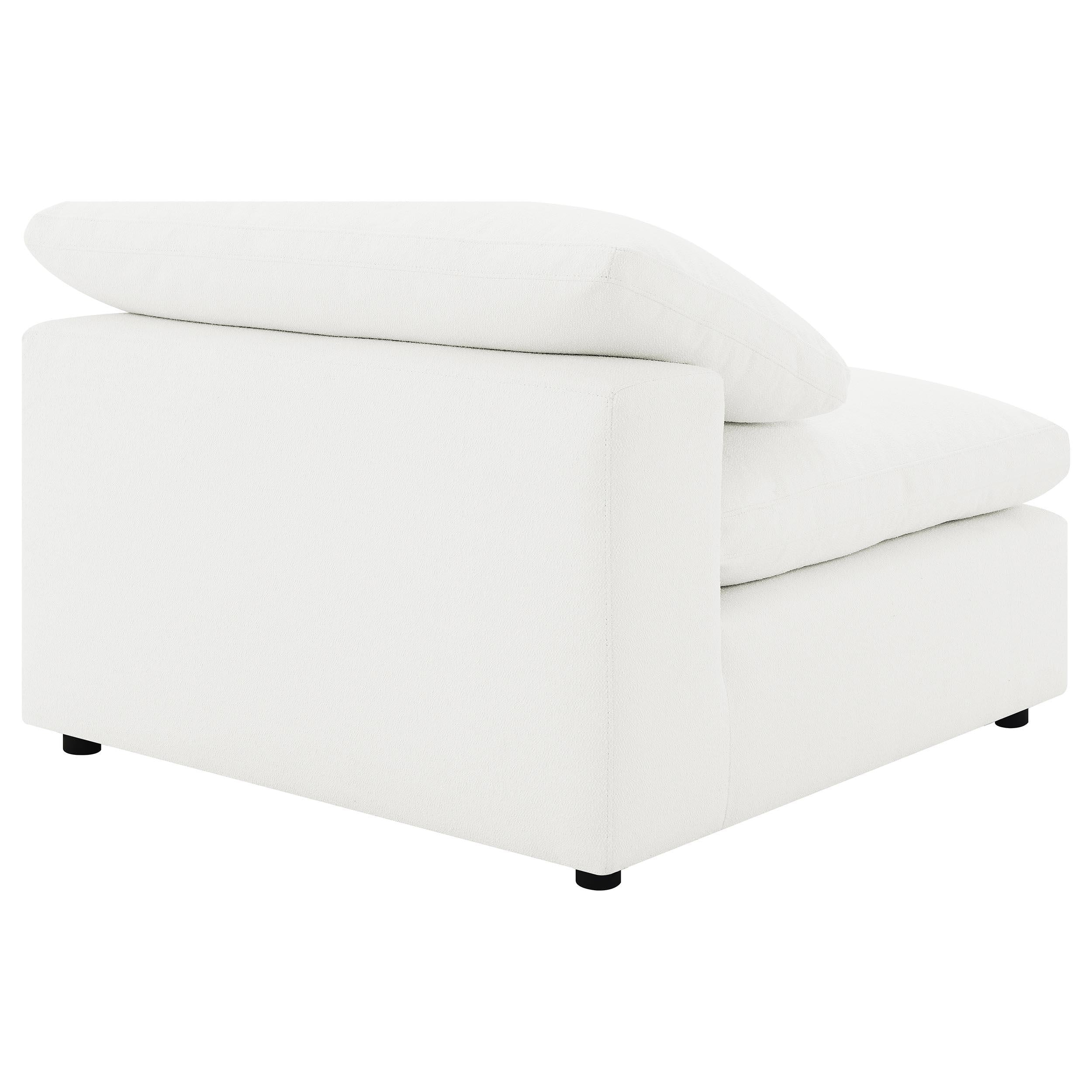  Coaster Furniture Raleigh 551751-SETB 5 pc Boucle Upholstered Modular Sectional - Ivory IMAGE 8
