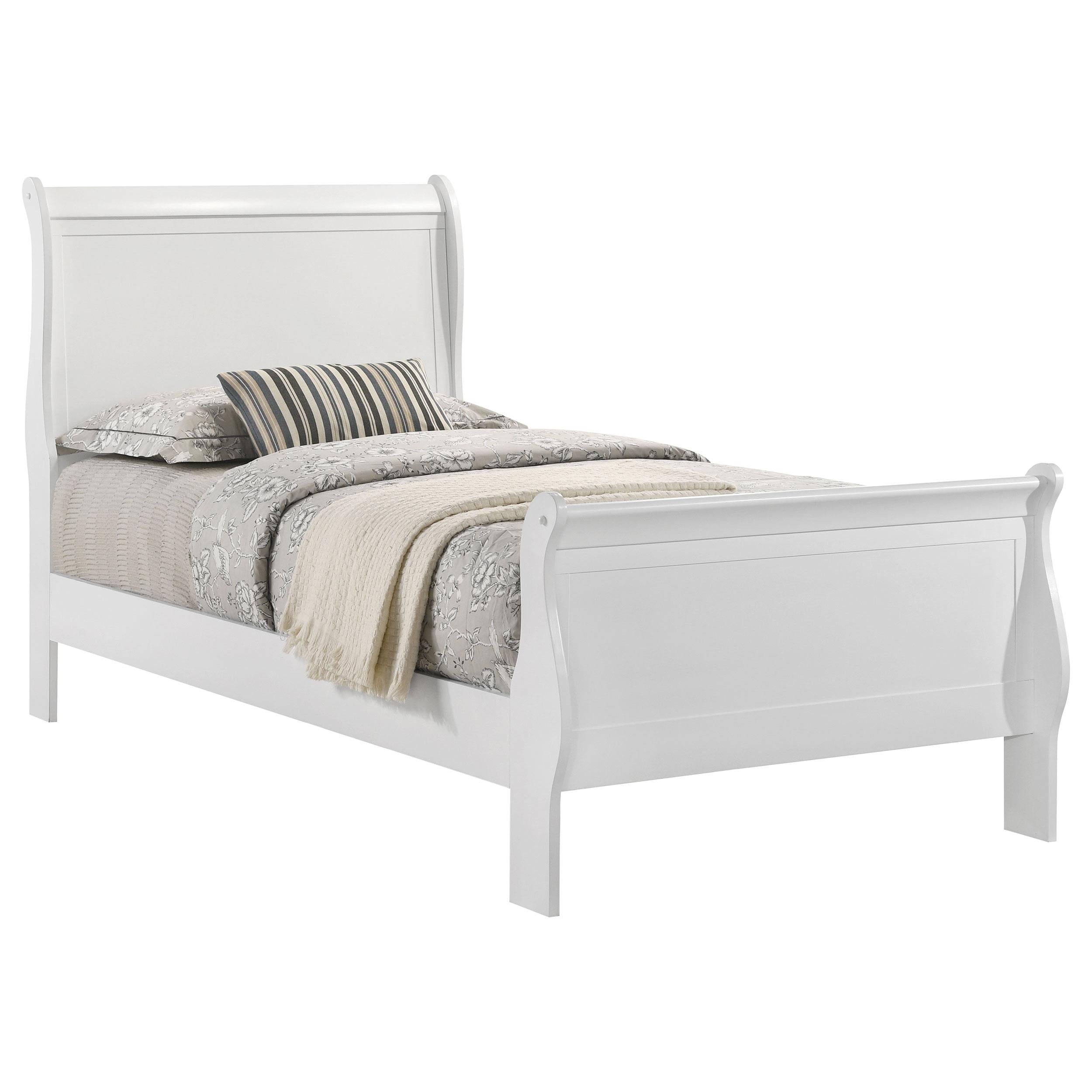  Size_Twin --  Coaster Furniture Louis Philippe Panel Bed IMAGE 3