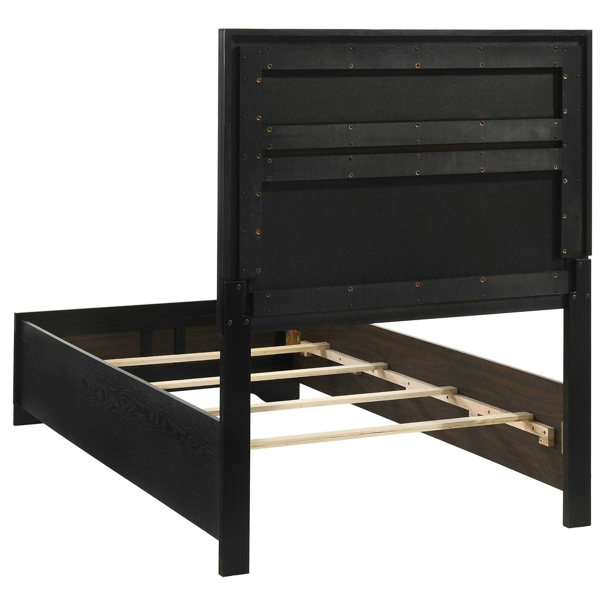  Size_Twin --  Coaster Furniture Miranda Upholstered Panel Bed IMAGE 4