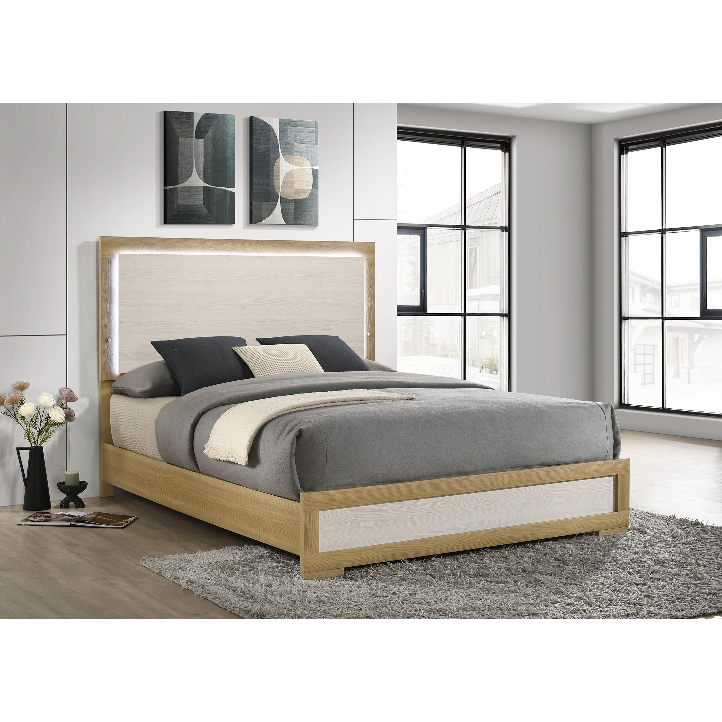  Size_Queen --  Coaster Furniture Hyland Panel Bed IMAGE 2