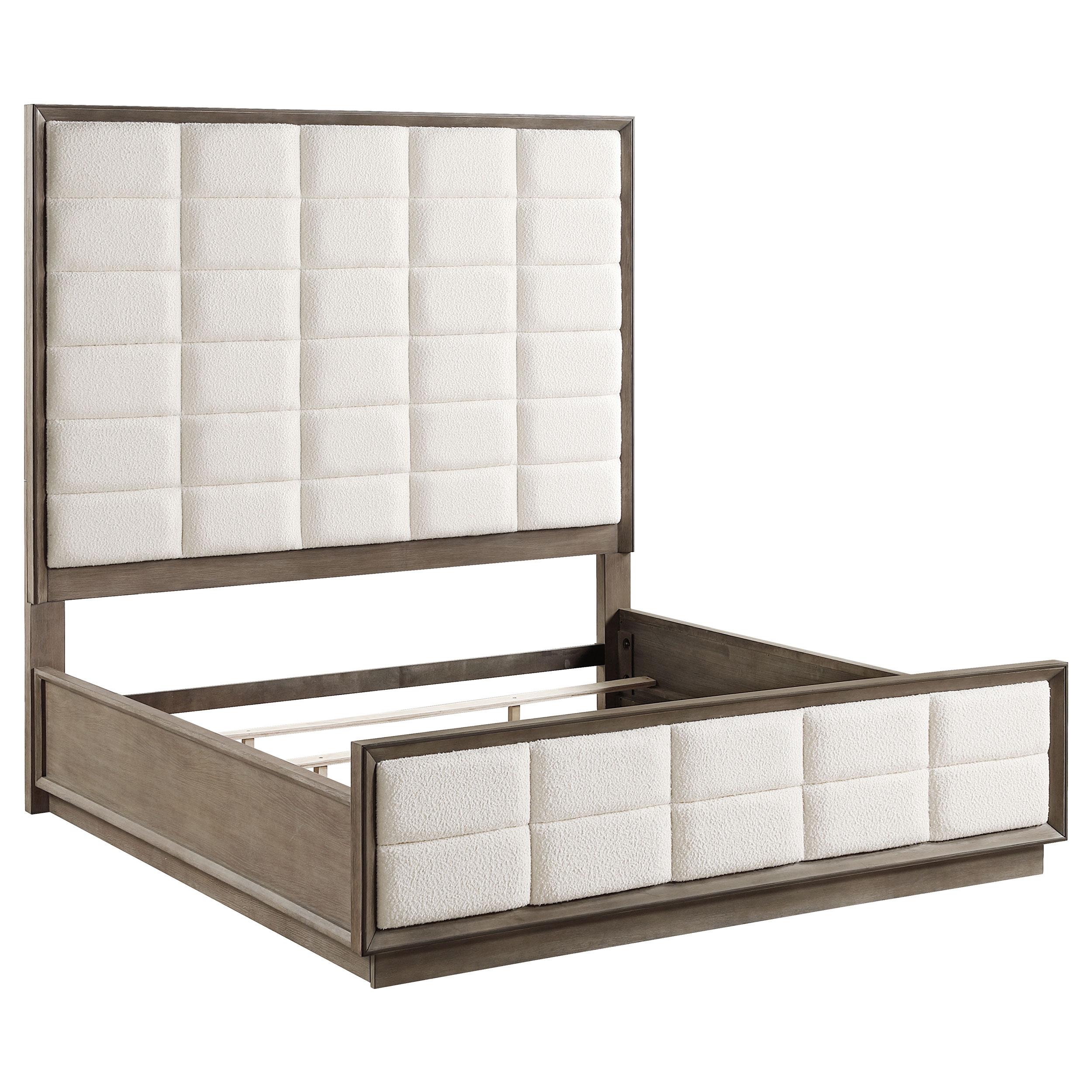  Size_King --  Durango 223271KE 80-inch Eastern King Panel Bed - Taupe Oak IMAGE 1