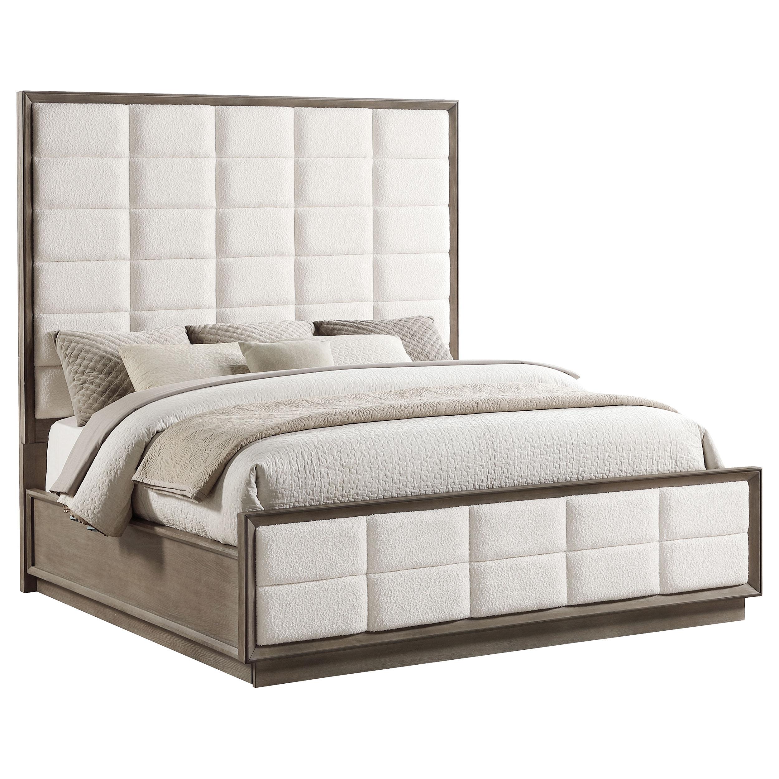  Size_King --  Durango 223271KE 80-inch Eastern King Panel Bed - Taupe Oak IMAGE 3