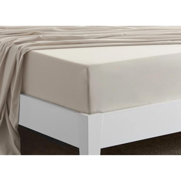  Size_Full Manufacturer Color_Medium Beige --  Basic Sheet Set - Medium Beige (Full) IMAGE 4