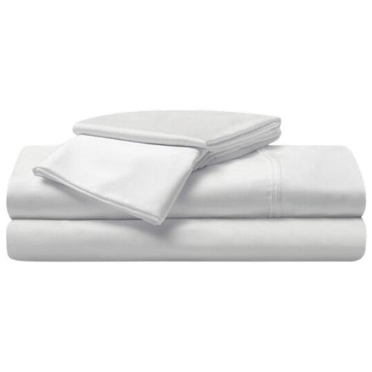  Size_Twin XL Manufacturer Color_Bright White --  Hyper-Cotton Sheet Set - Bright White (Twin XL) IMAGE 1