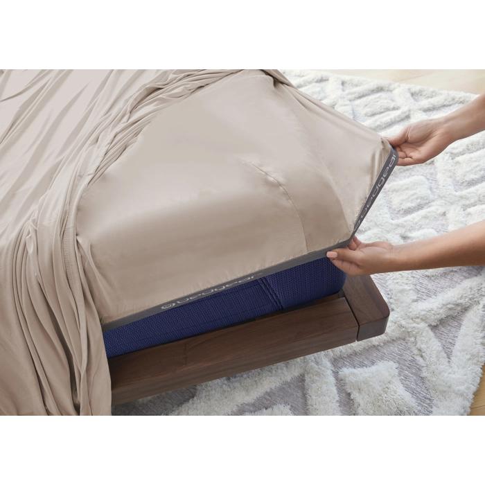  Size_Full Manufacturer Color_Medium Beige --  Hyper-Cotton Sheet Set - Medium Beige (Full) IMAGE 4