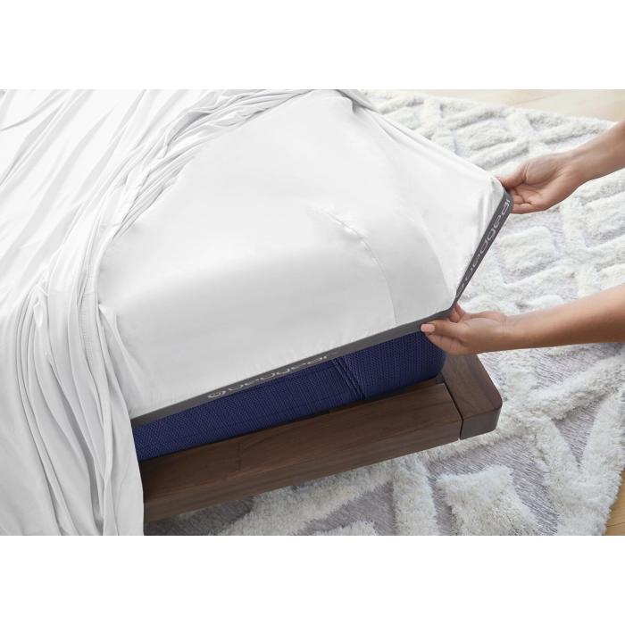  Size_King Manufacturer Color_Bright White --  Bedgear Dri Tec Sheet Set IMAGE 4
