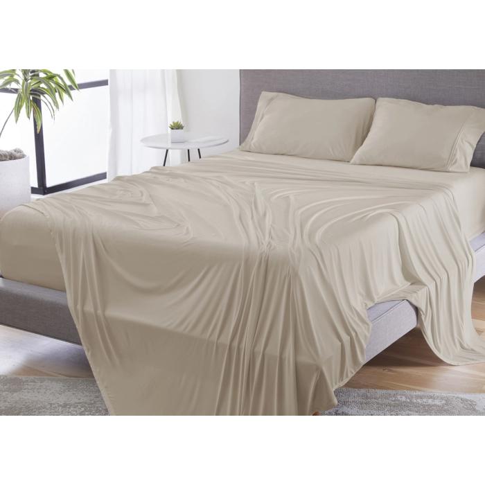  Size_King Manufacturer Color_Medium Beige --  Dri-Tec Sheet Set - Medium Beige (King/California King) IMAGE 7