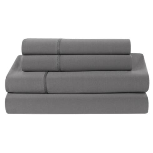  Size_Twin Manufacturer Color_Grey --  Dri-Tec Sheet Set - Grey (Twin/Twin XL) IMAGE 1