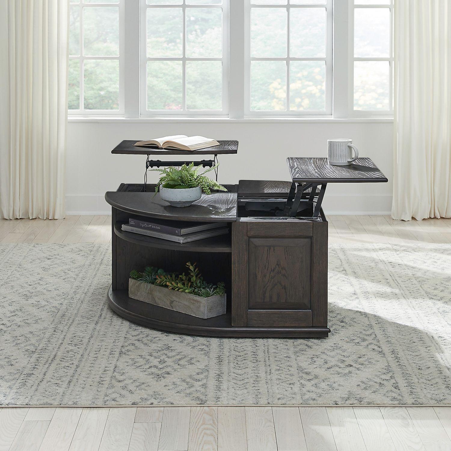  Liberty Furniture Industries Inc. Wallace 424C-OT1010 Cocktail Table IMAGE 12