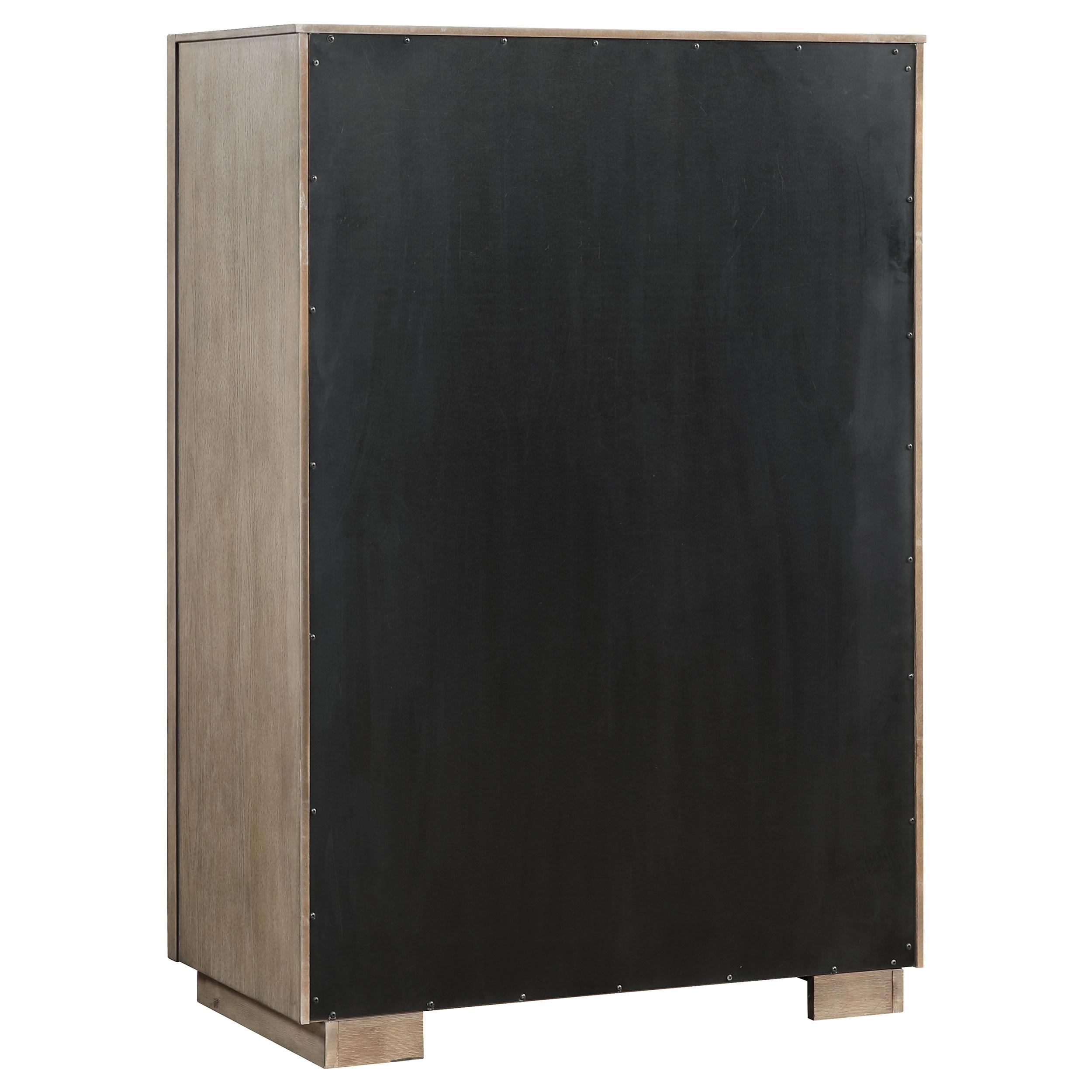  Coaster Furniture Durango 223275 5-Drawer Bedroom Chest - Taupe Oak IMAGE 5