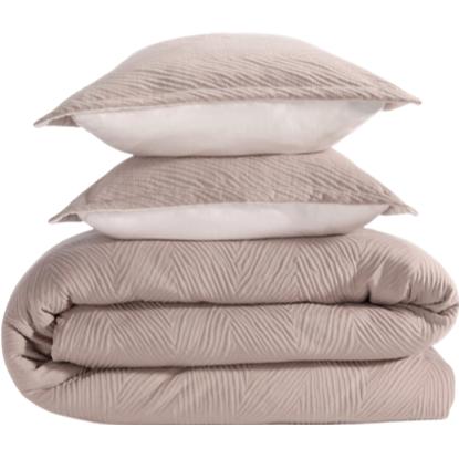  Bedgear Performance Duvet & Sham Sets - Arrowhead Blush (King) IMAGE 1