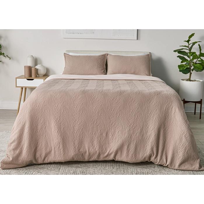  Bedgear Performance Duvet & Sham Sets - Arrowhead Blush (King) IMAGE 2