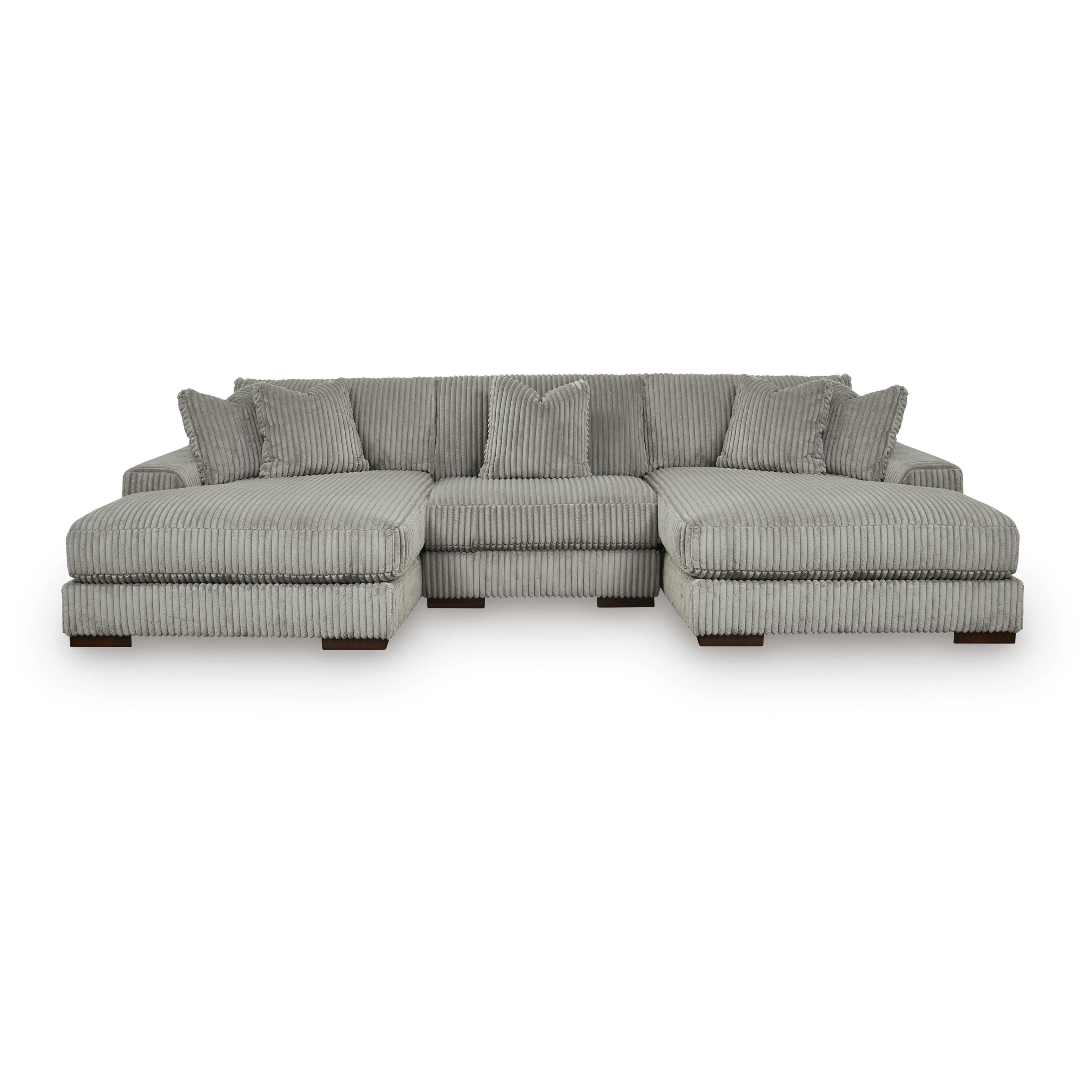  Signature Design by Ashley Lindyn 21105S18 3 pc Sectional with Double Chaise IMAGE 1
