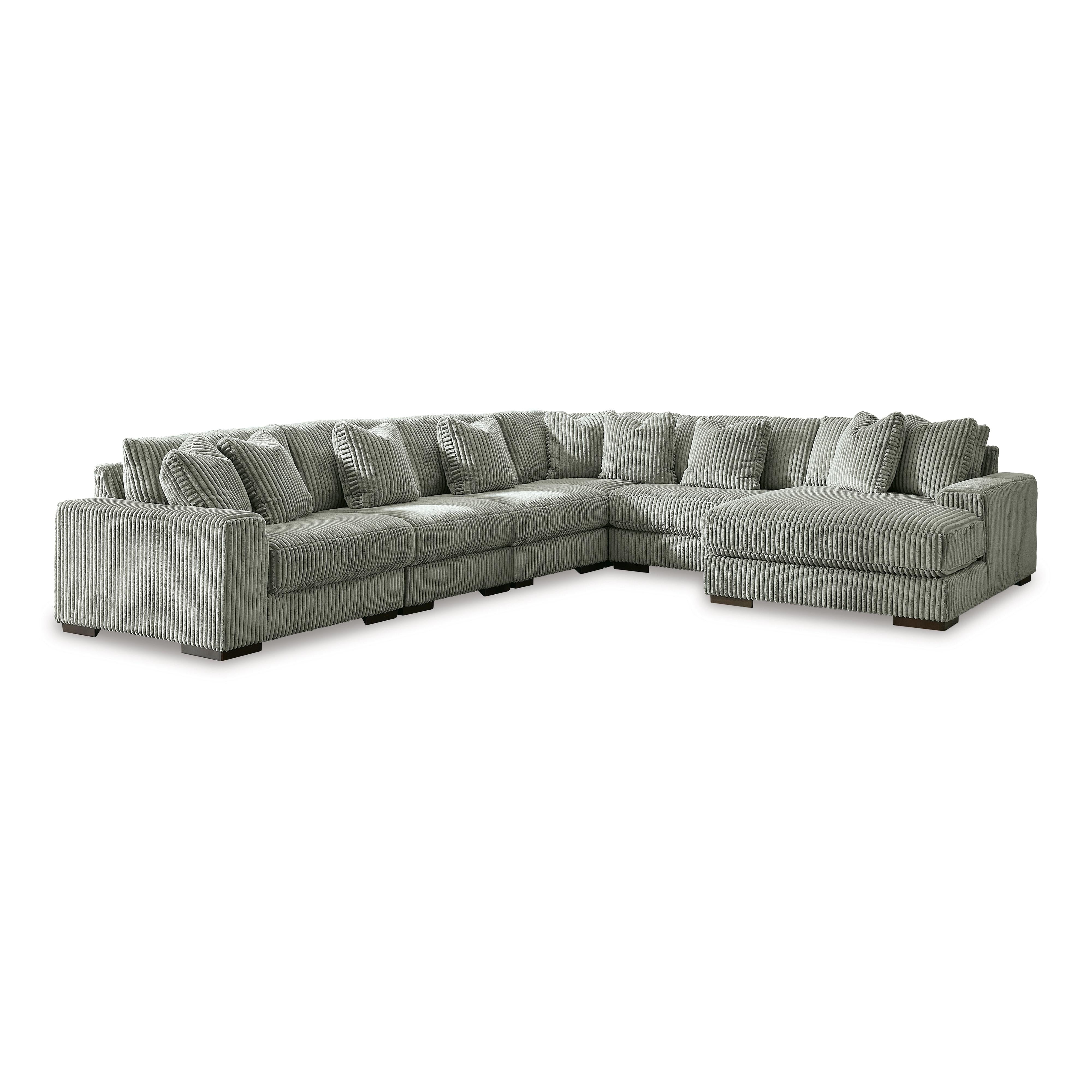  Manufacturer Color_Fog --  Lindyn 21105S19 6 pc Sectional with Chaise IMAGE 1