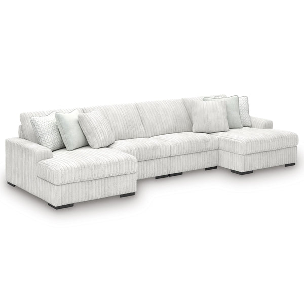 Signature Design by Ashley Stupendous 25903S5 4 pc Sectional with Double Chaise