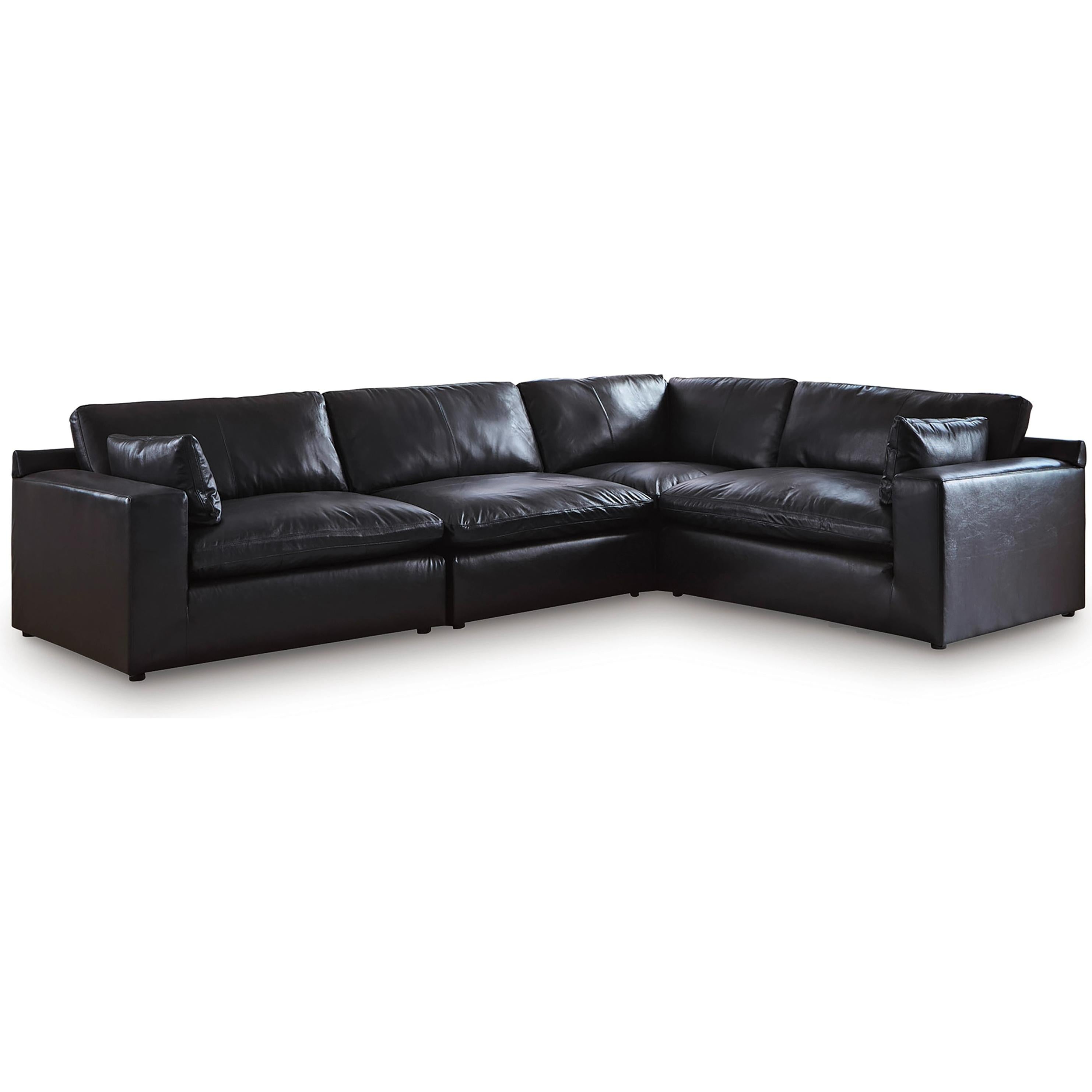  Manufacturer Color_Black --  Emilia 30902S3 4 pc Sectional IMAGE 1