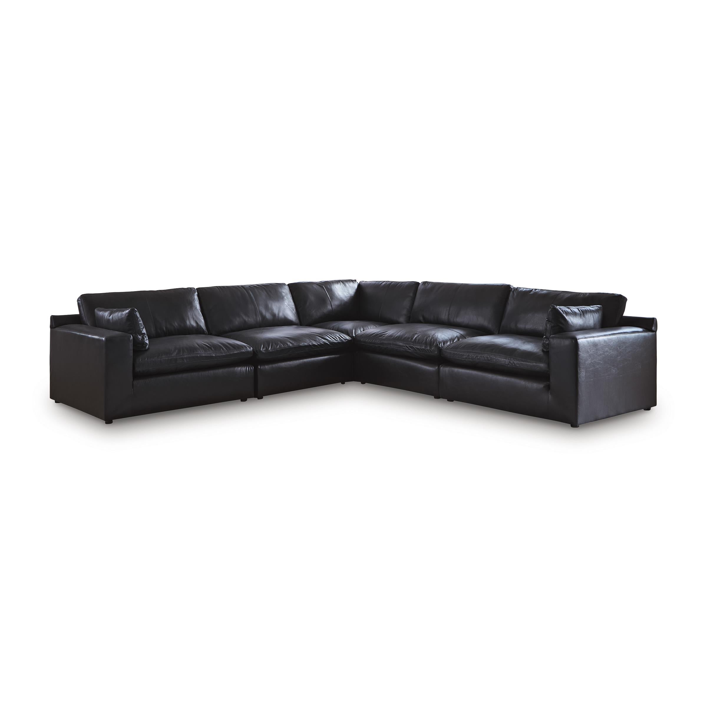 Manufacturer Color_Black --  Emilia 30902S4 5 pc Sectional IMAGE 1