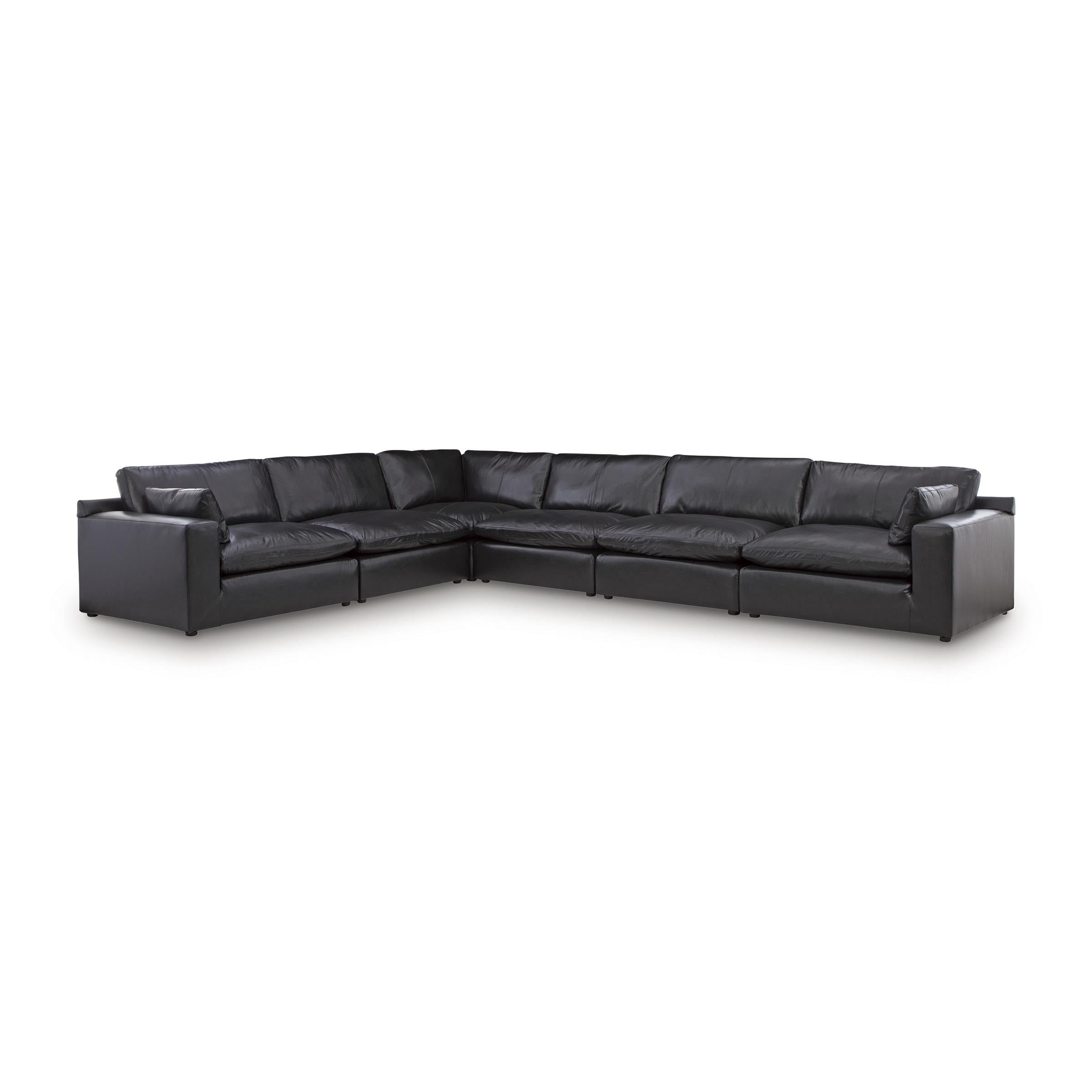  Manufacturer Color_Black --  Emilia 30902S5 6 pc Sectional IMAGE 1