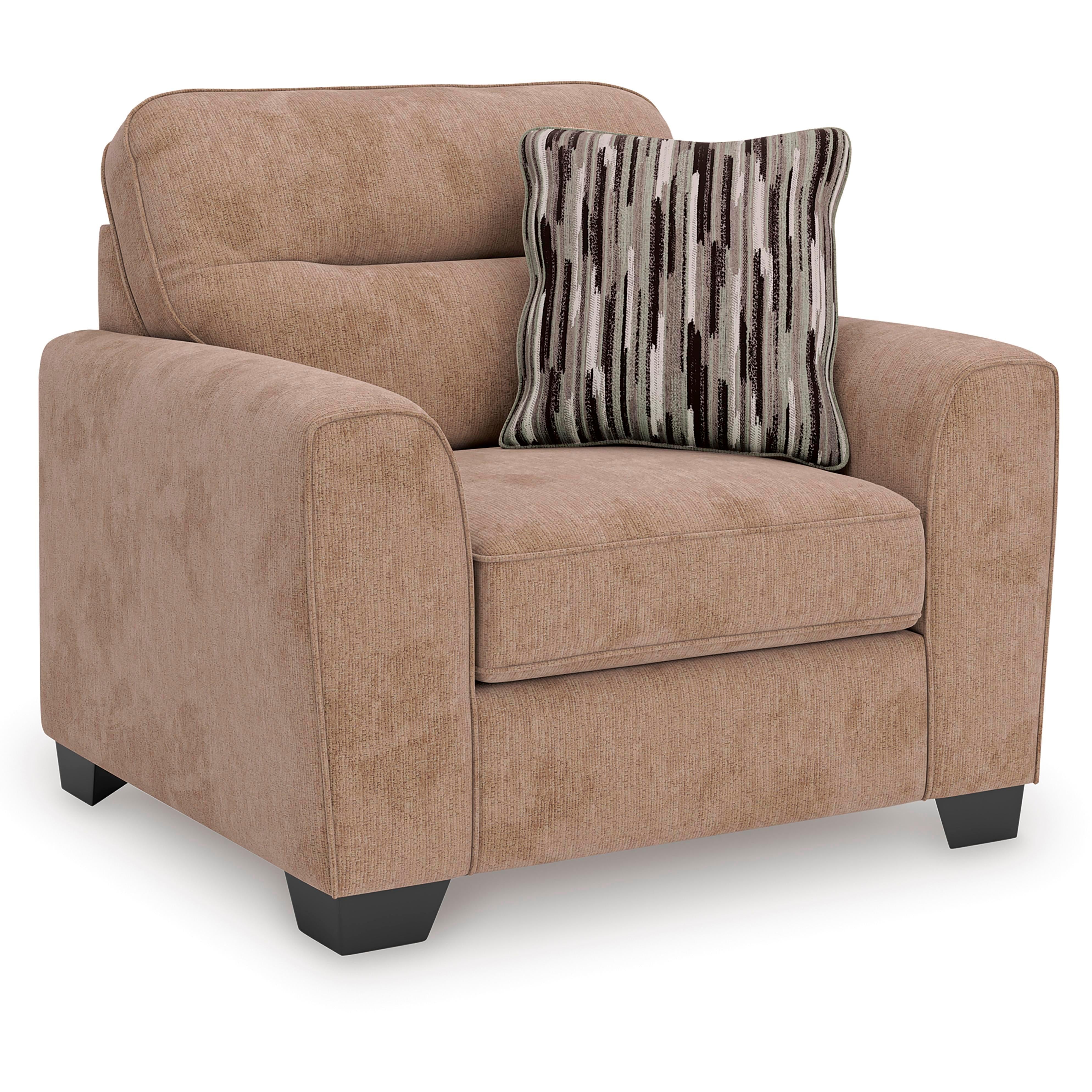  Manufacturer Color_Mocha --  Benchcraft Olten Stationary Fabric Chair IMAGE 1