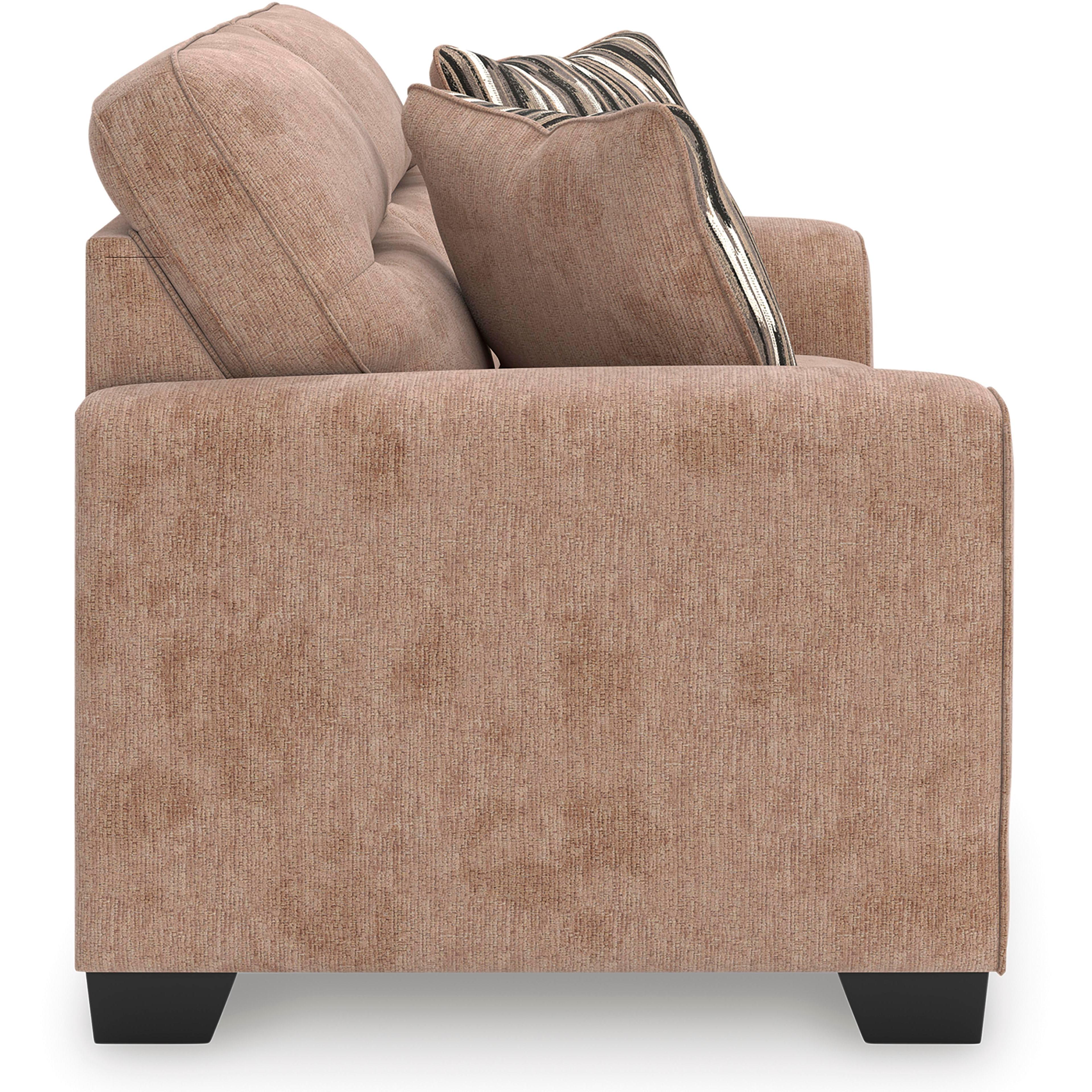  Manufacturer Color_Mocha --  Benchcraft Olten Stationary Fabric Loveseat IMAGE 3