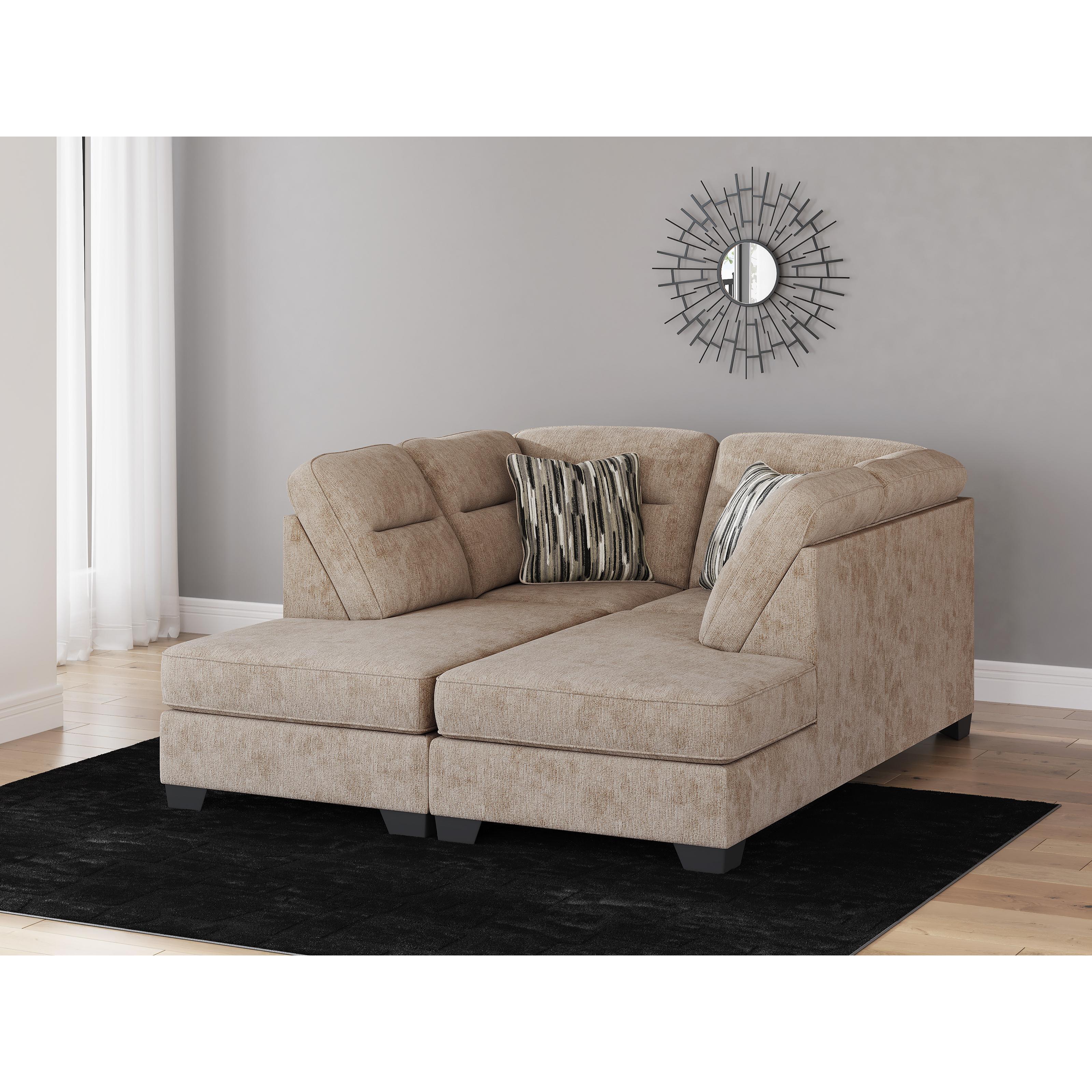  Manufacturer Color_Mocha --  Benchcraft Olten Fabric Chaise IMAGE 3