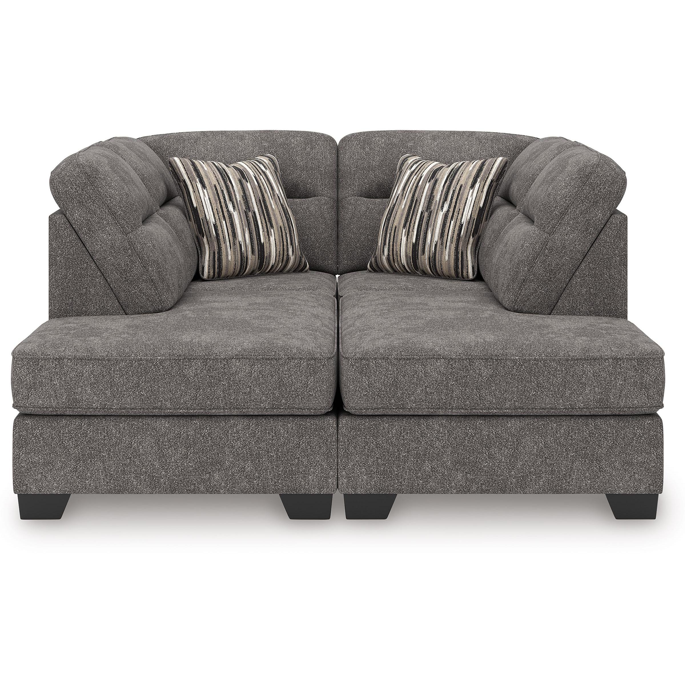  Manufacturer Color_Graphite --  Olten 31305S3 2 pc Super Chaise IMAGE 2