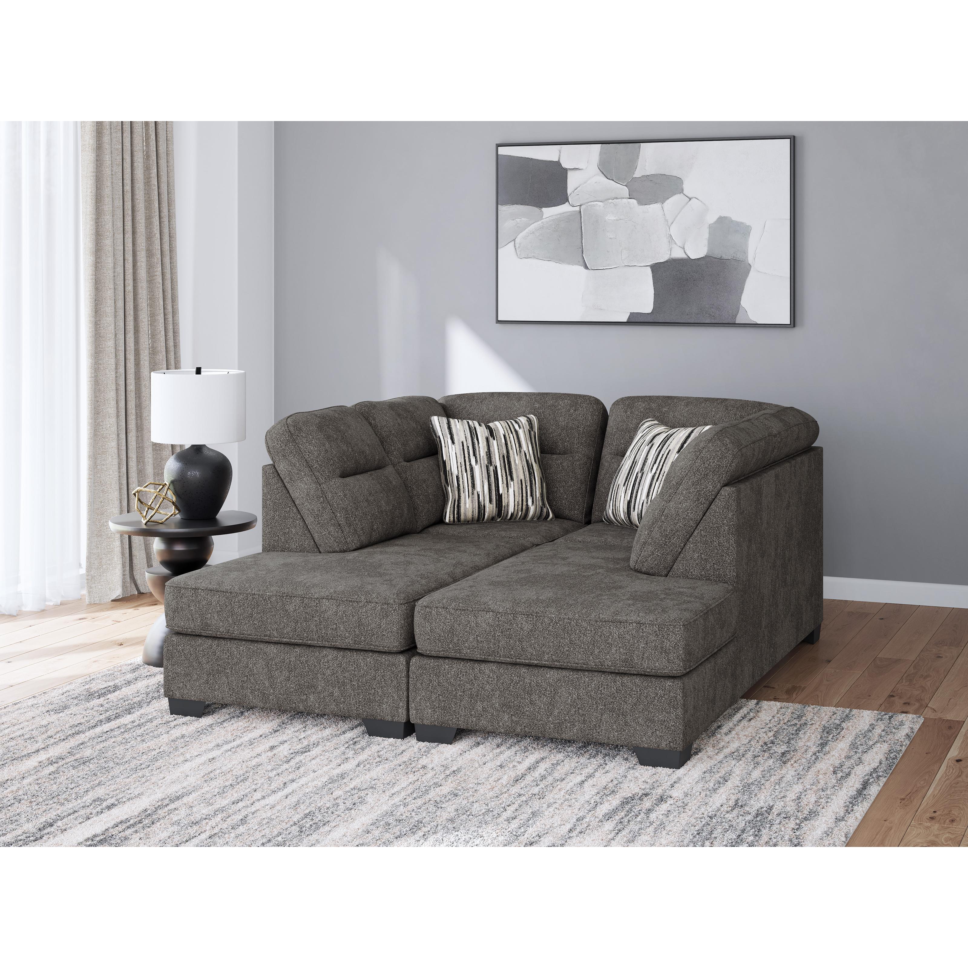  Manufacturer Color_Graphite --  Olten 31305S3 2 pc Super Chaise IMAGE 4