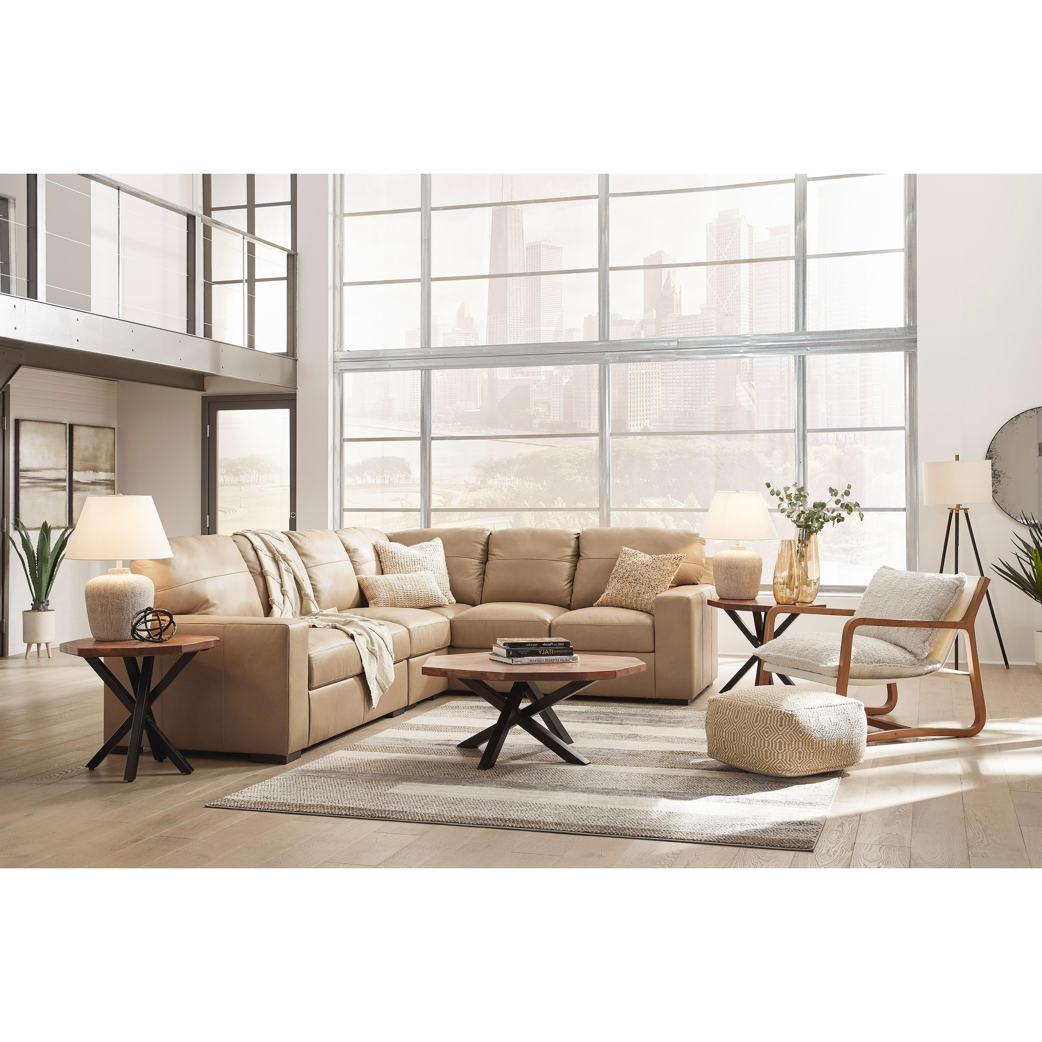  Signature Design by Ashley Bandon 38006S4 3 pc Sectional IMAGE 6