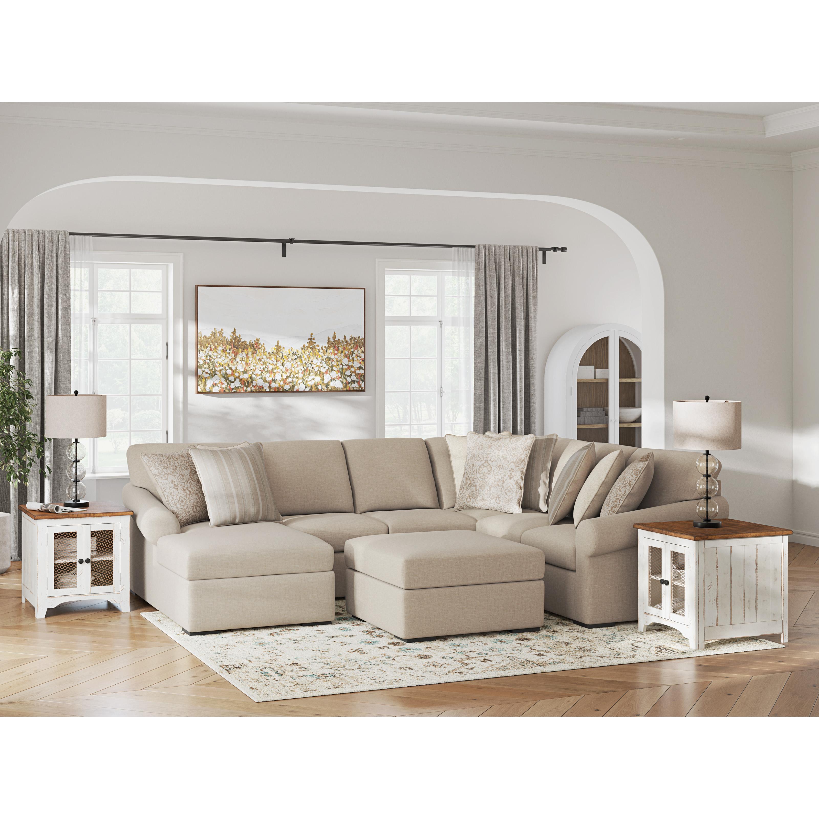  Benchcraft LadyMae 5940408 Oversized Accent Ottoman IMAGE 8