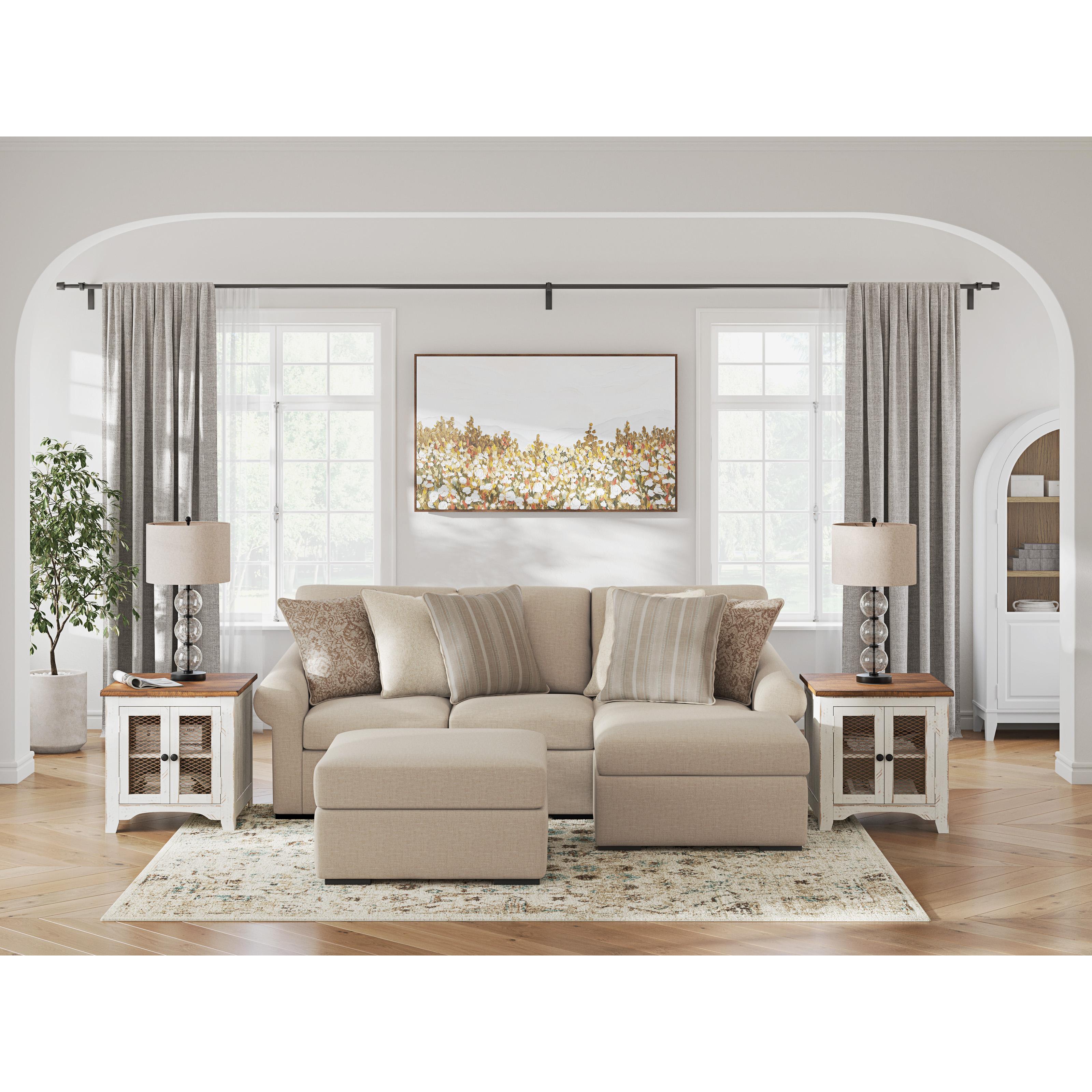  Benchcraft LadyMae 59404S2 2 pc Sectional with Chaise IMAGE 4